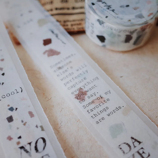 Mr. Eggplants Terrazzo Washi Tape