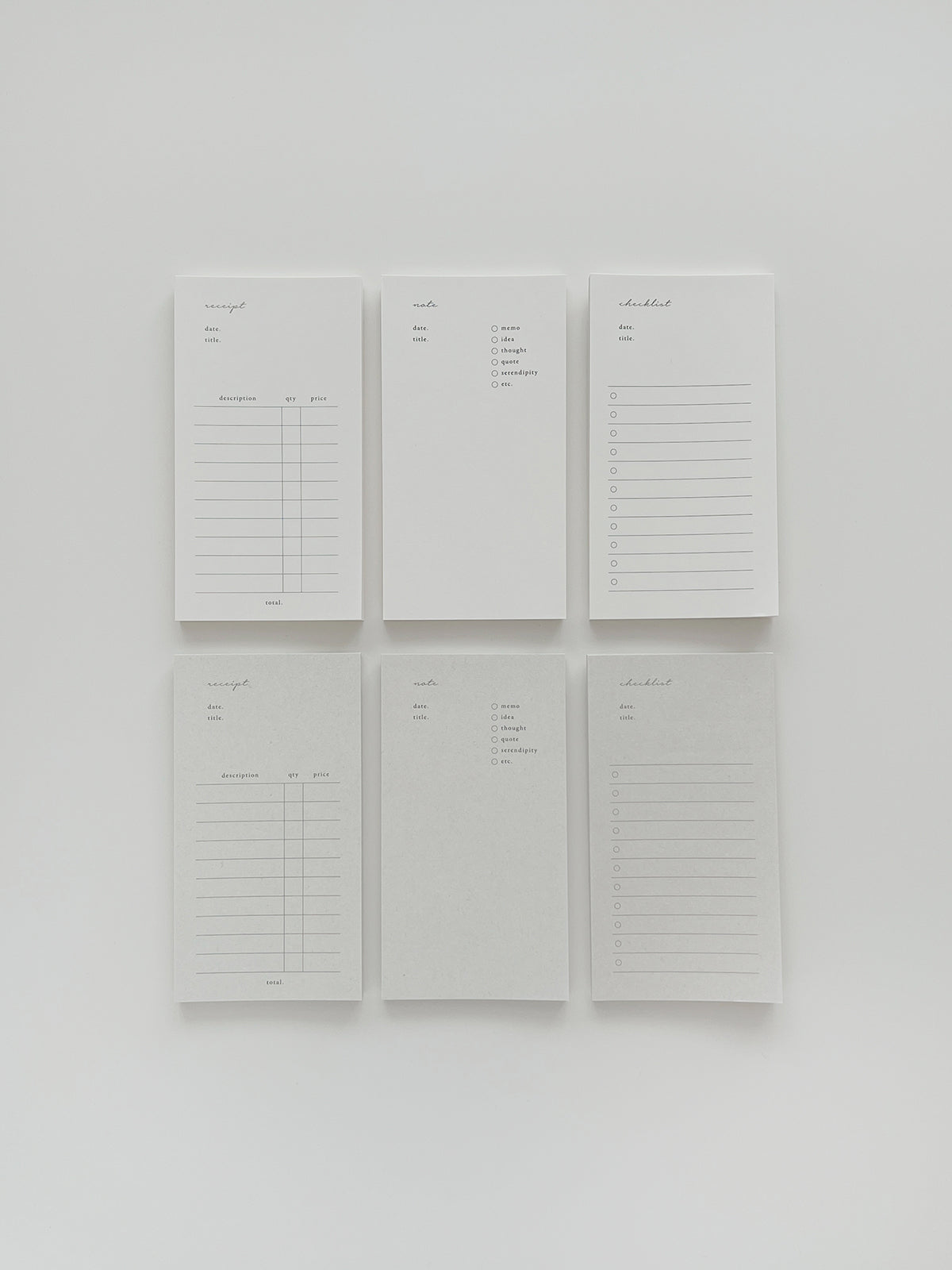 Day and Moment Memo Pad | Note