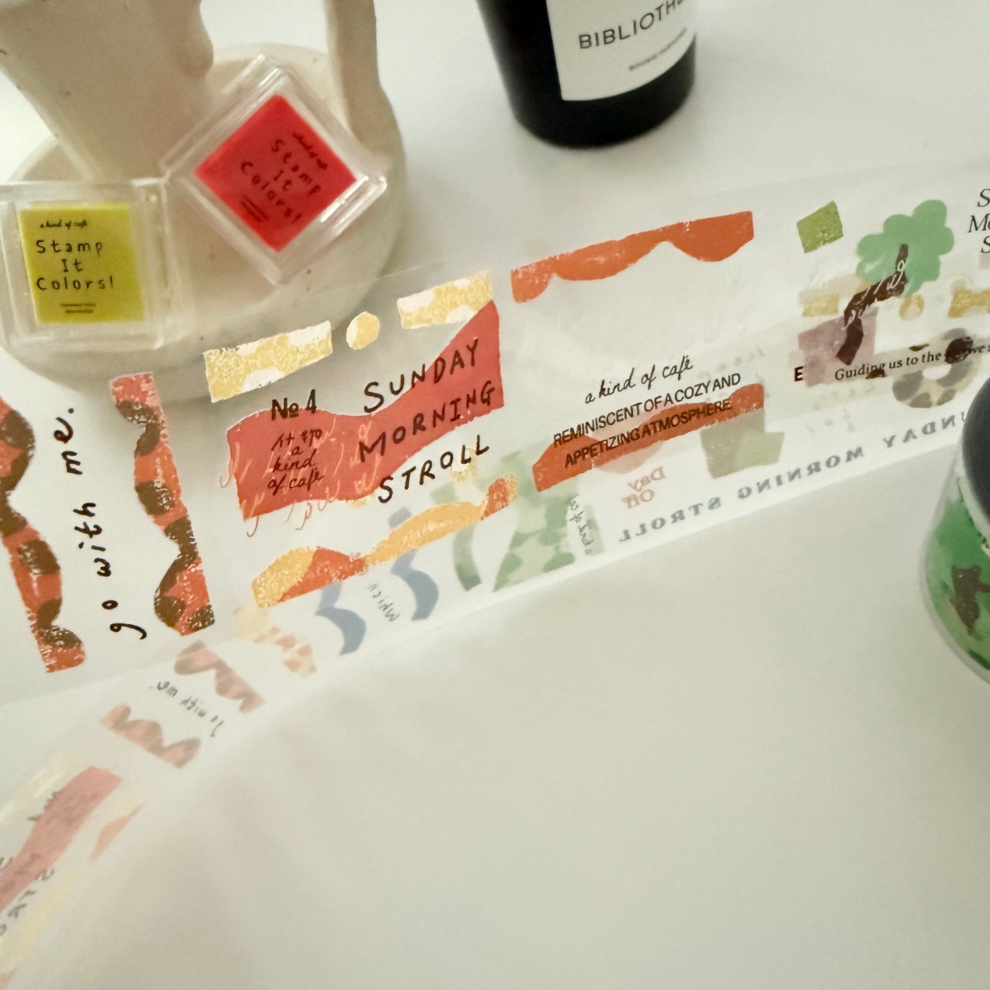 A kind of A kind of café NEW Sunday Morning Stroll PET Tape | Revisit ver.