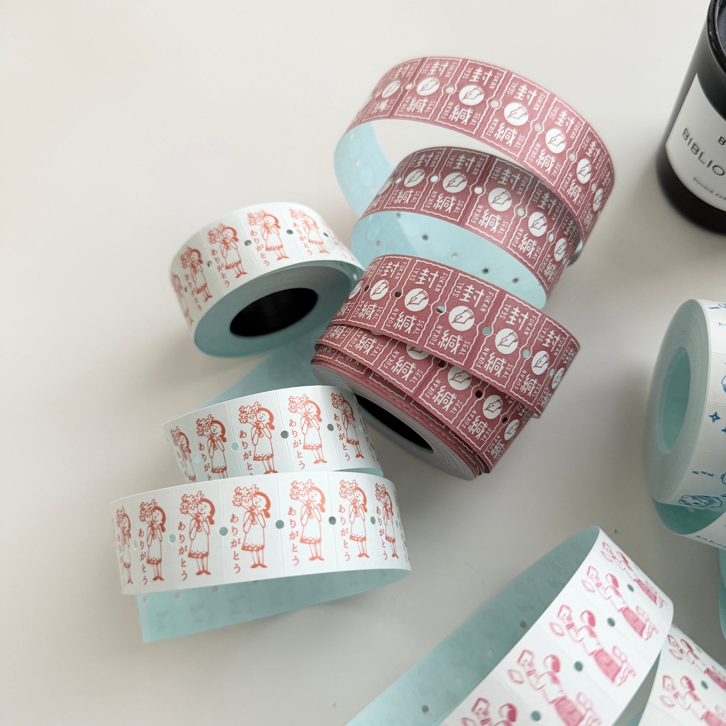 36 Sublo Label Sticker Roll / 4 Designs