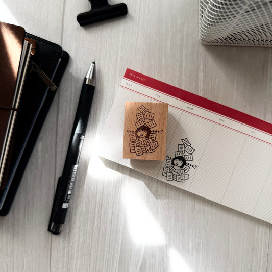 Msbulat 2026 Summer New Rubber Stamp / Noo, no more !!