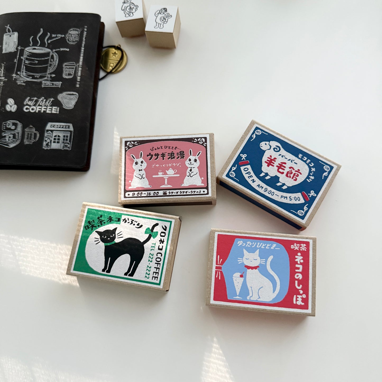 Furukawashiko Matchbox Memo / 4 Designs