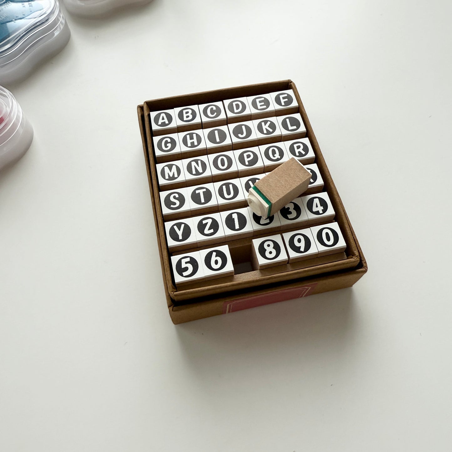 Sanby Alphabet & Number Stamp Set