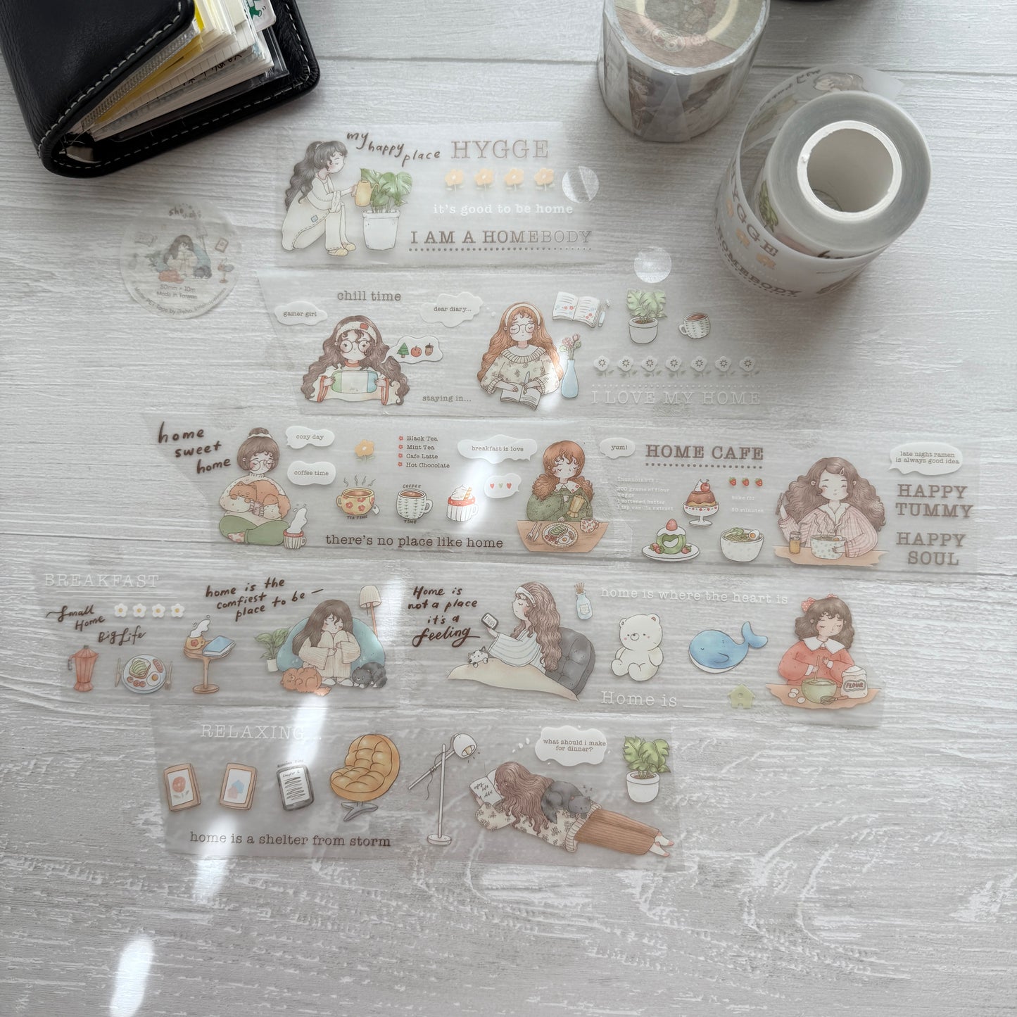 Sho Littlehappiness Homebody PET Tape