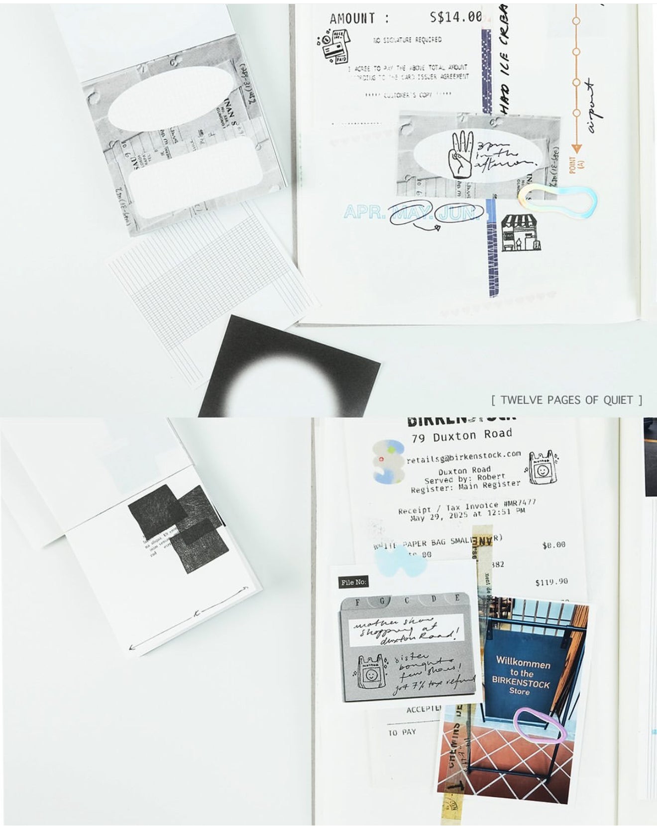 Kurukynki 12 Pages of Quiet Memo