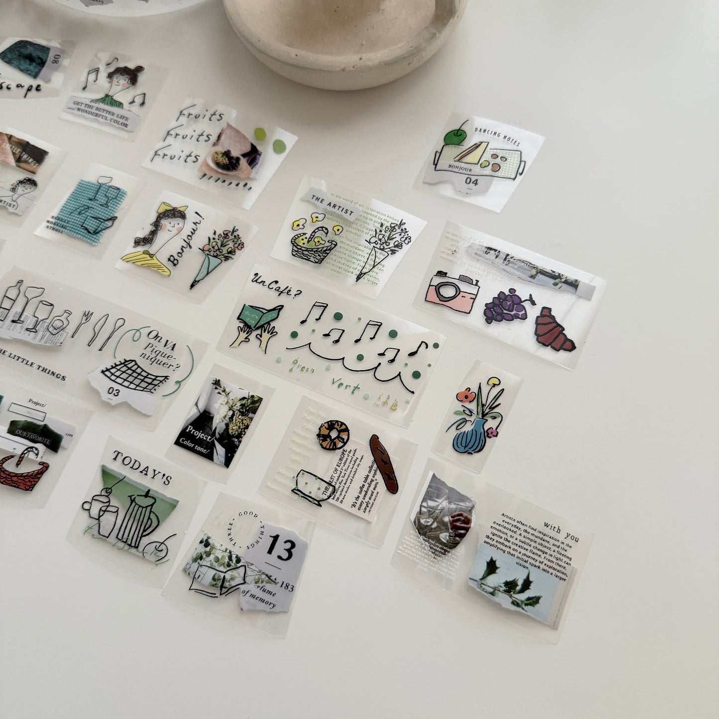 A kind of café NEW On Va Pique-niquer? PET Tape | Revisit ver.