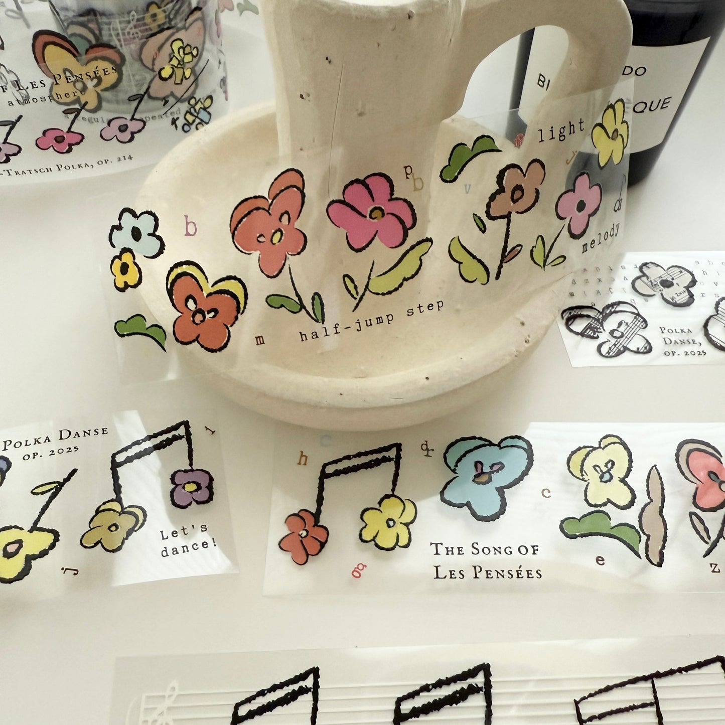 A kind of café The Song of Les Pensées PET Tape