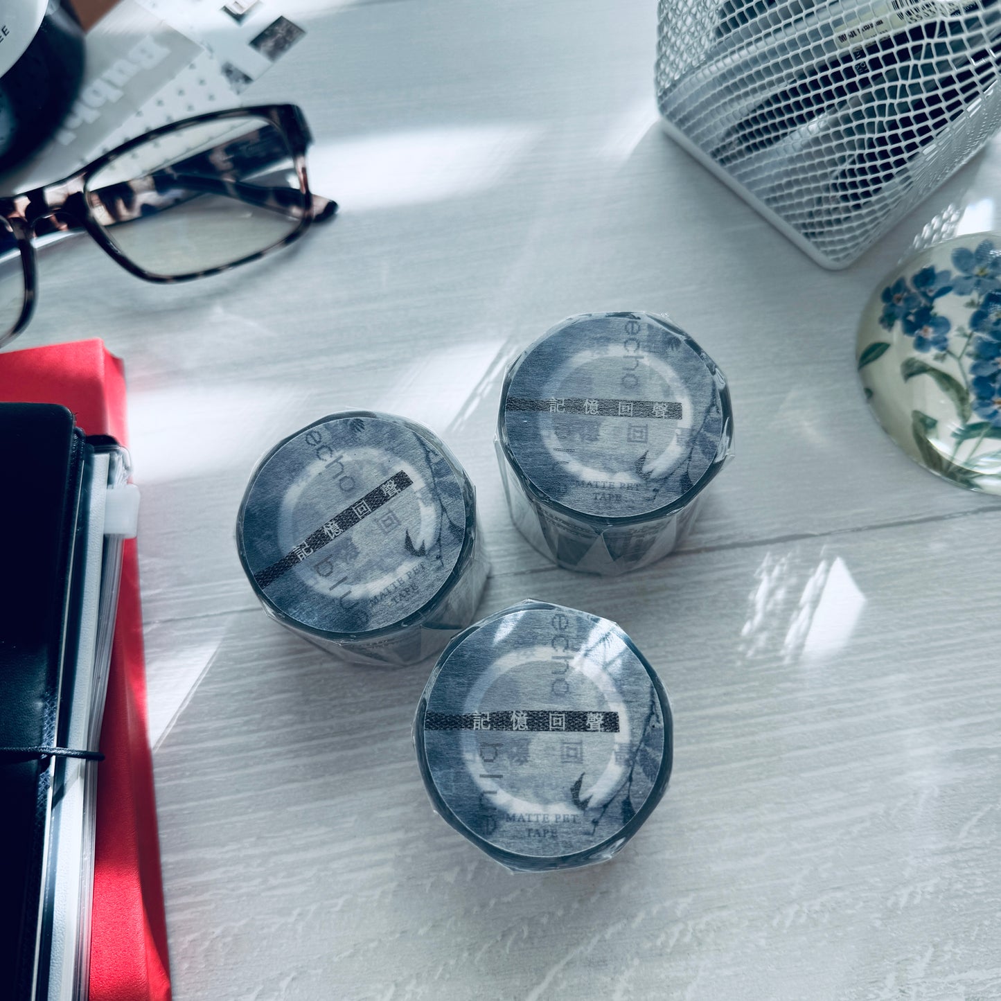 Asteroid B-610 Echo Blue Matte PET Tape