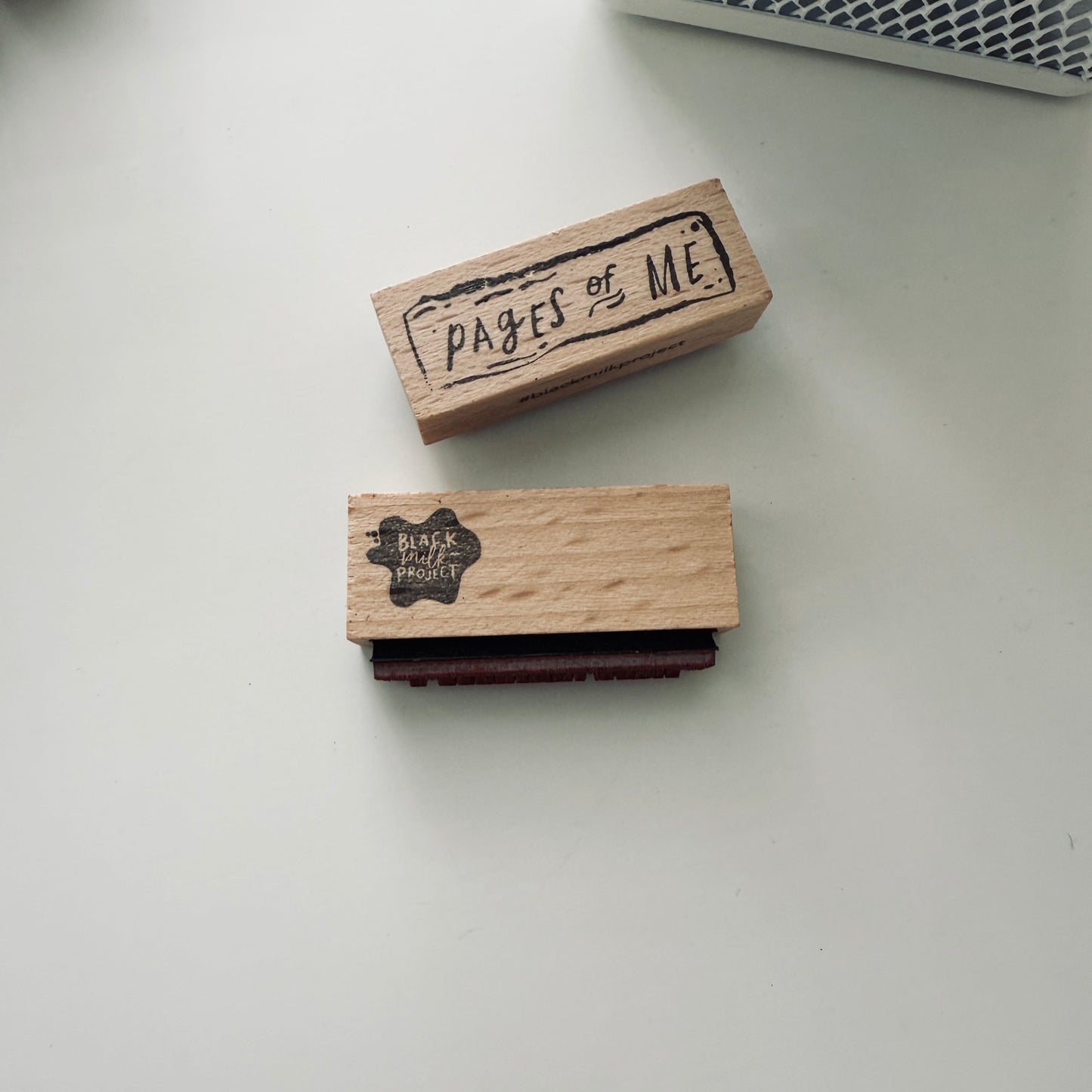 Black Milk Project Pages of Me Series Rubber Stamp Set / Limited