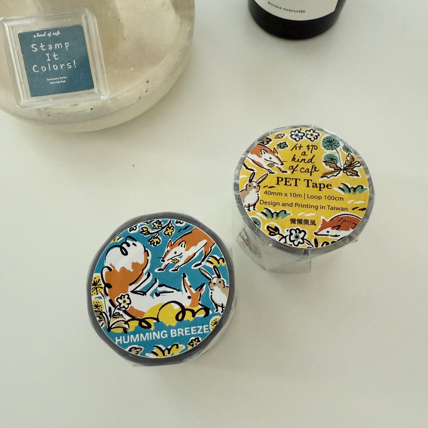 A kind of café Humming Breeze PET Tape