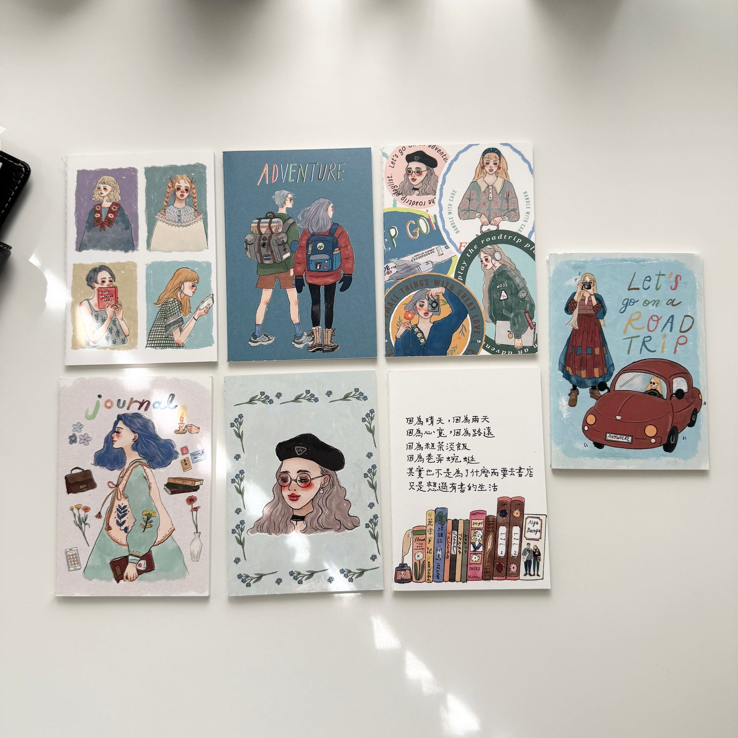 La Dolce Vita Passport Size Notebook / 7 Designs