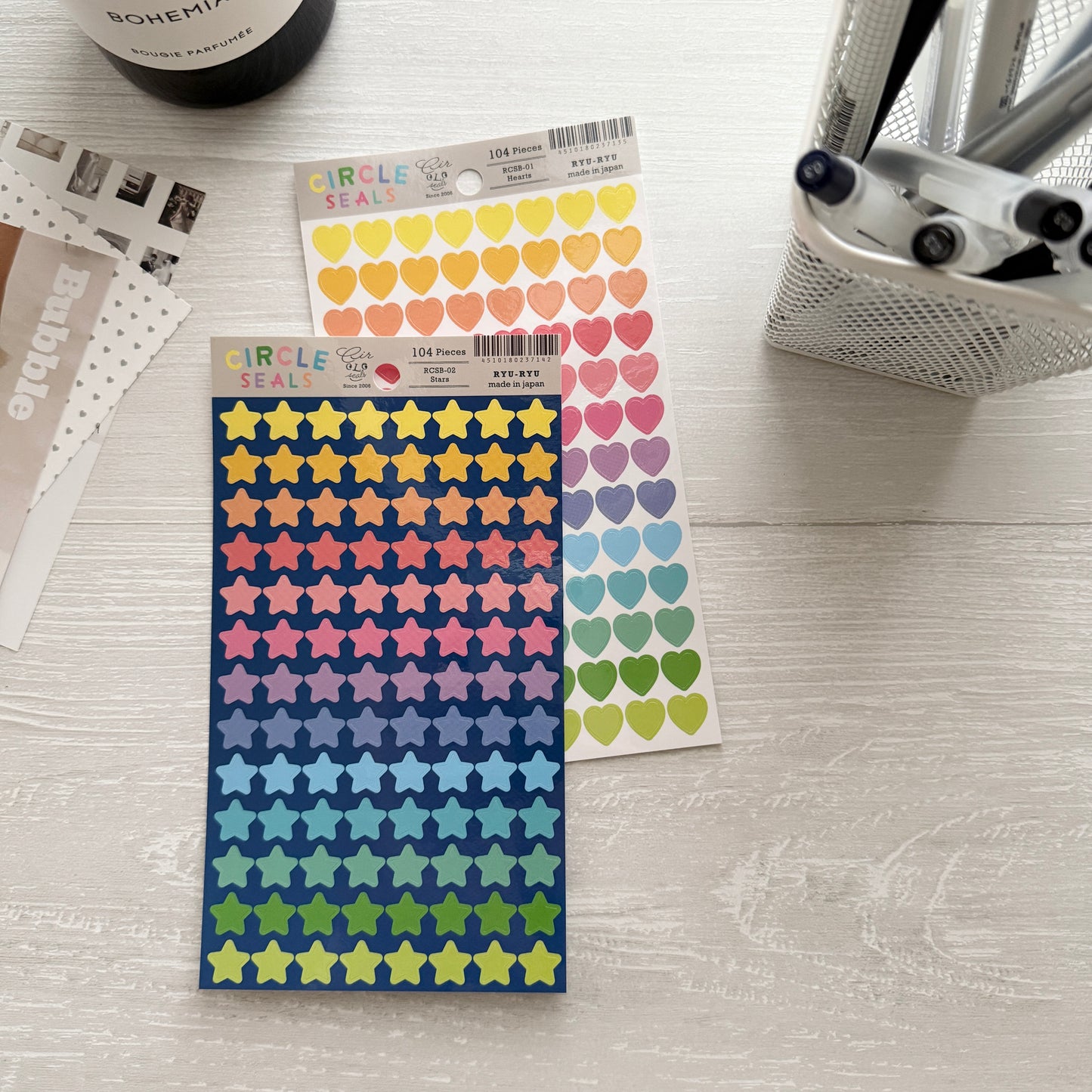 Hearts & Stars Sticker