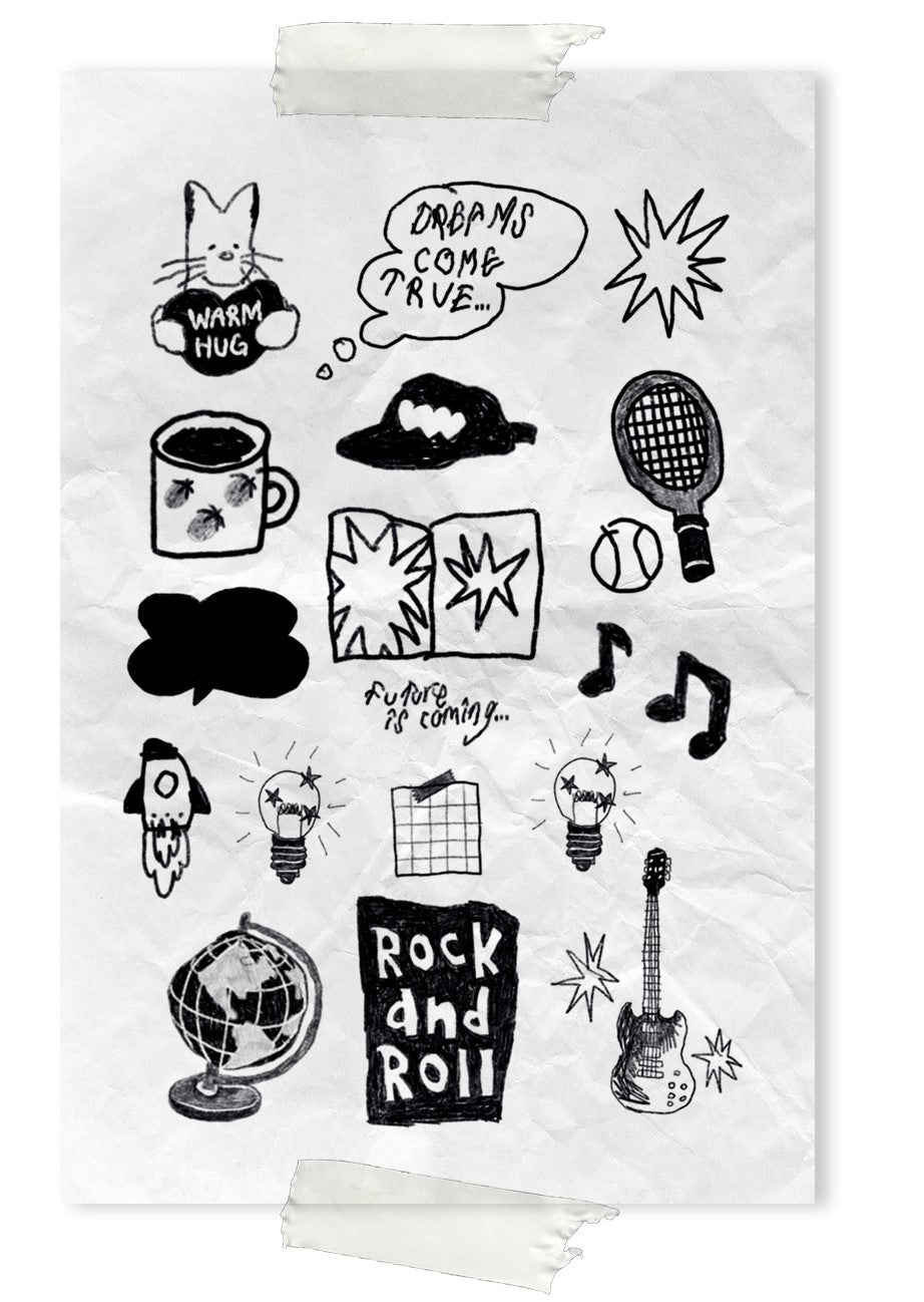 Jeongo Innerside Rock n’ Roll Sticker