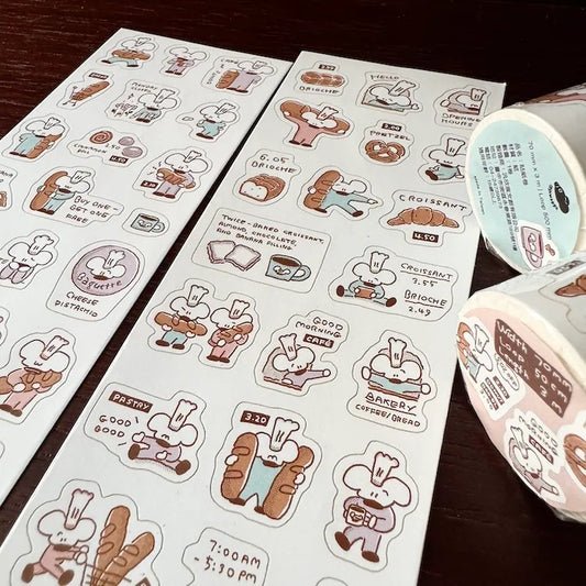 1991w2992 Daydream Bakery Sticker Roll