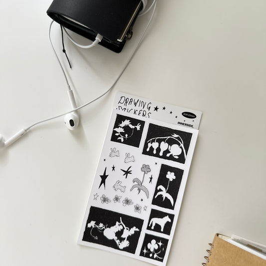 Jeongo Innerside Drawing Sticker | 012