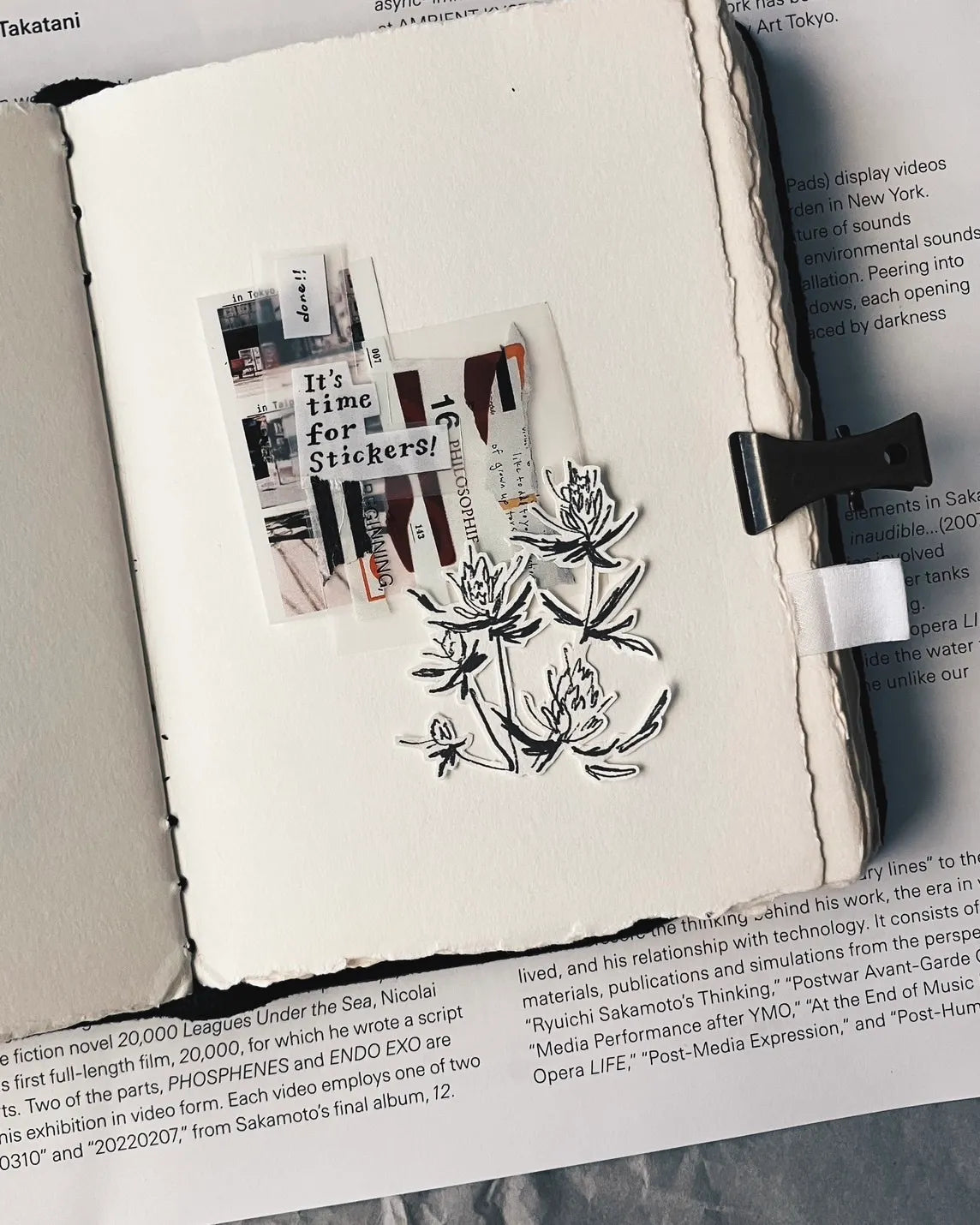 Somesortof.fern Bouquet Memo Pad