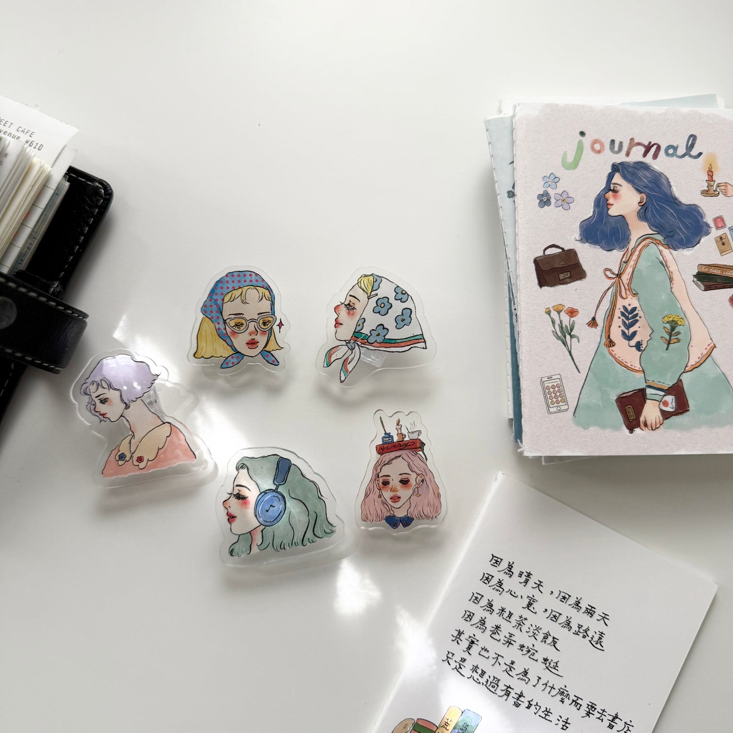 La Dolce Vita Journal Clip / 5 Designs