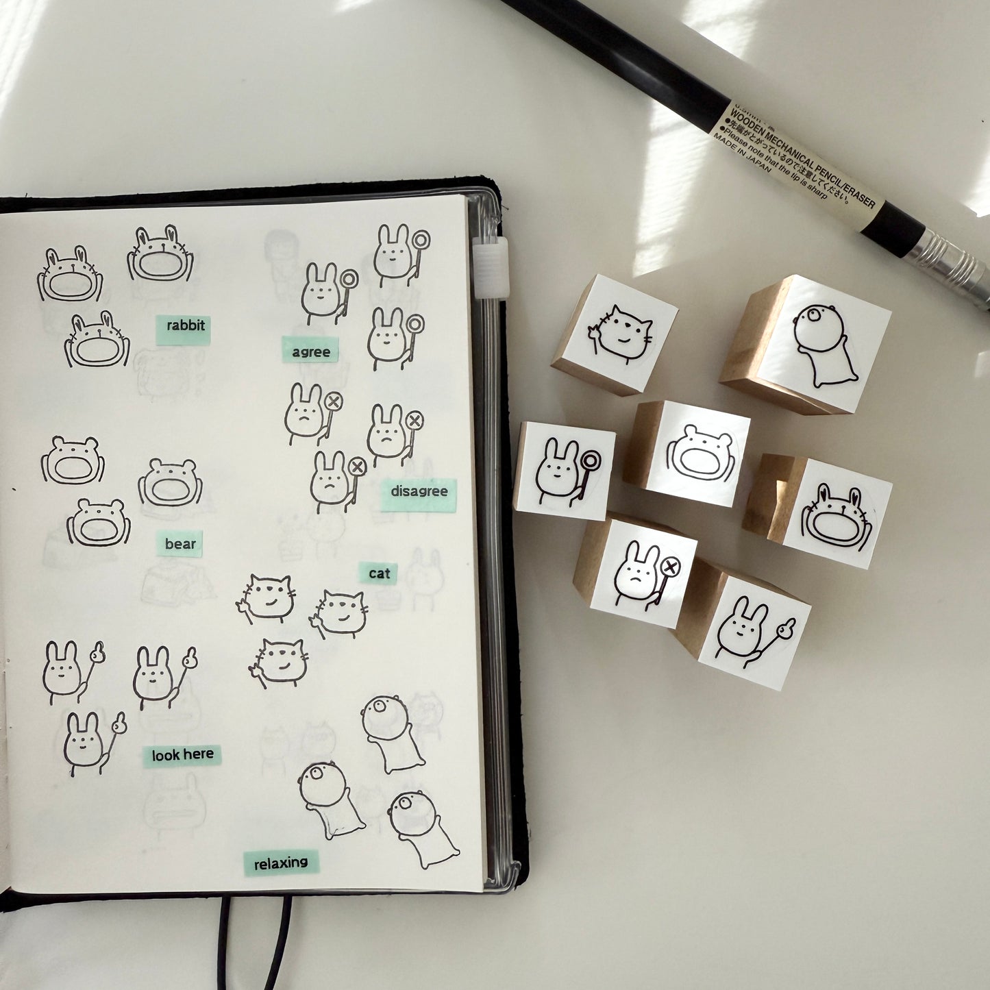 Toranousagi3 Rubber Stamp Collection / Group 4