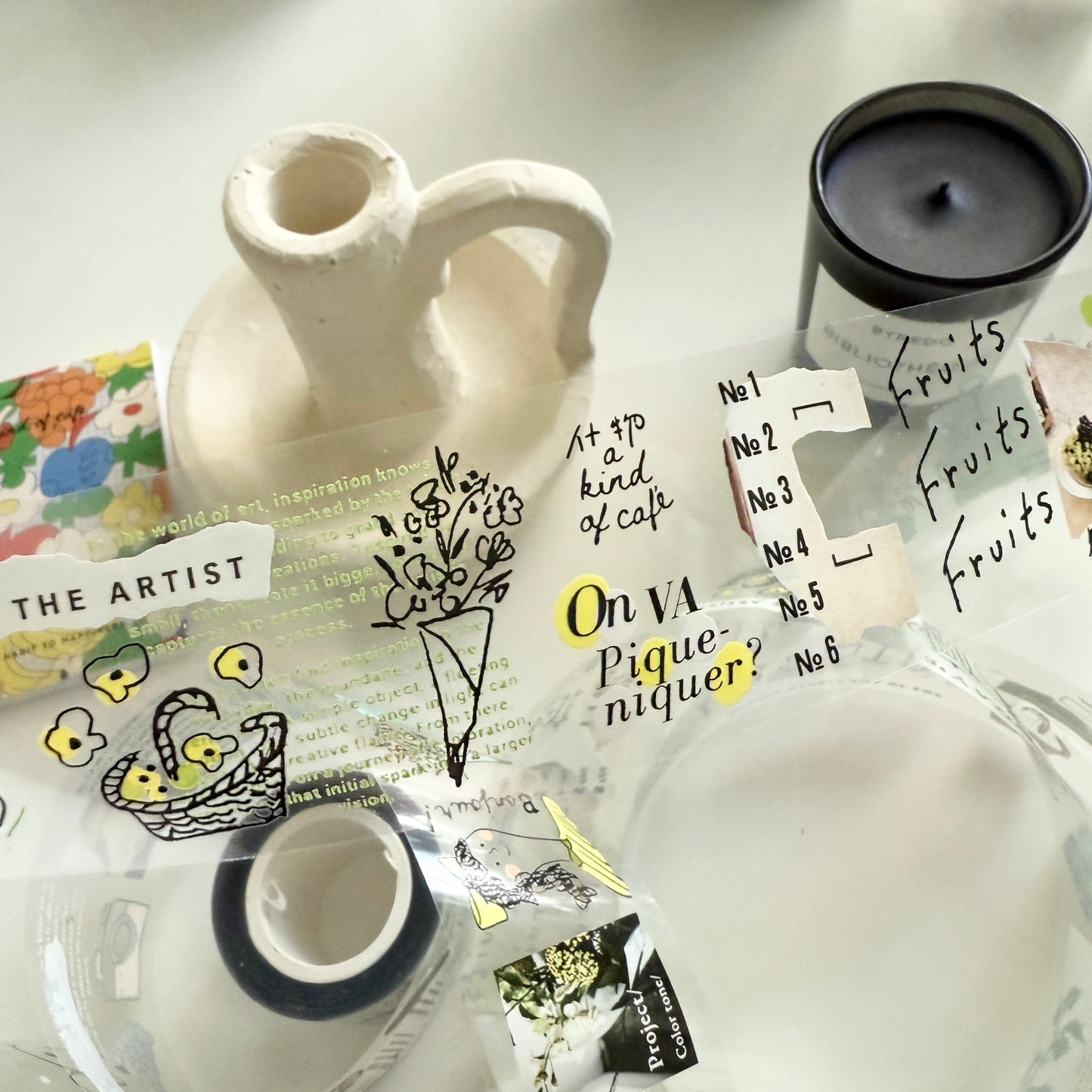 A kind of café NEW On Va Pique-niquer? PET Tape | Revisit ver.