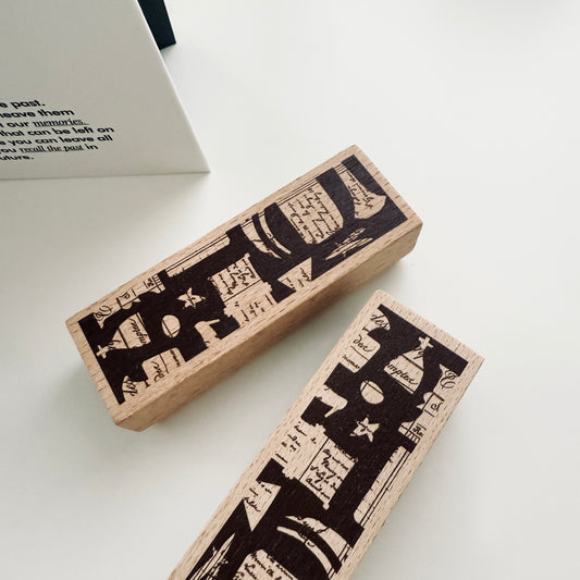 A Kind of Cafe Vintage Script Rubber Stamp