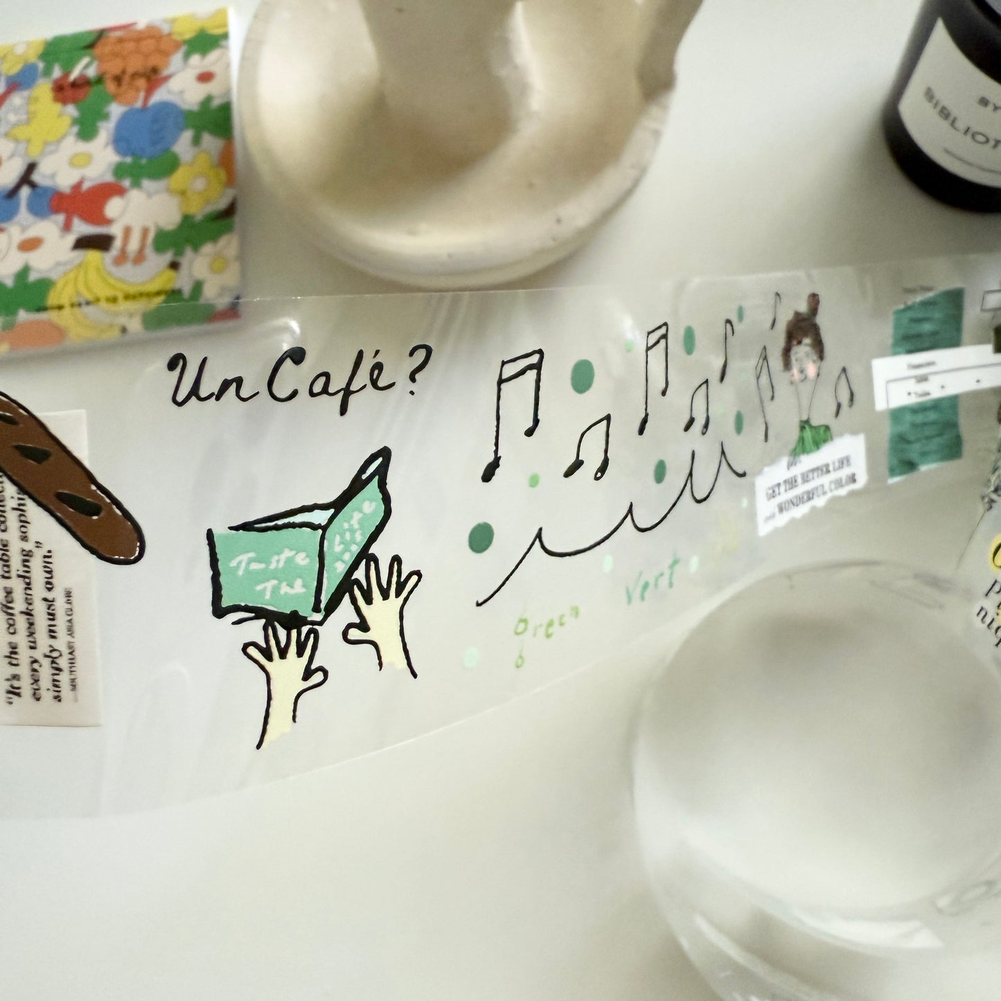 A kind of café NEW On Va Pique-niquer? PET Tape | Revisit ver.