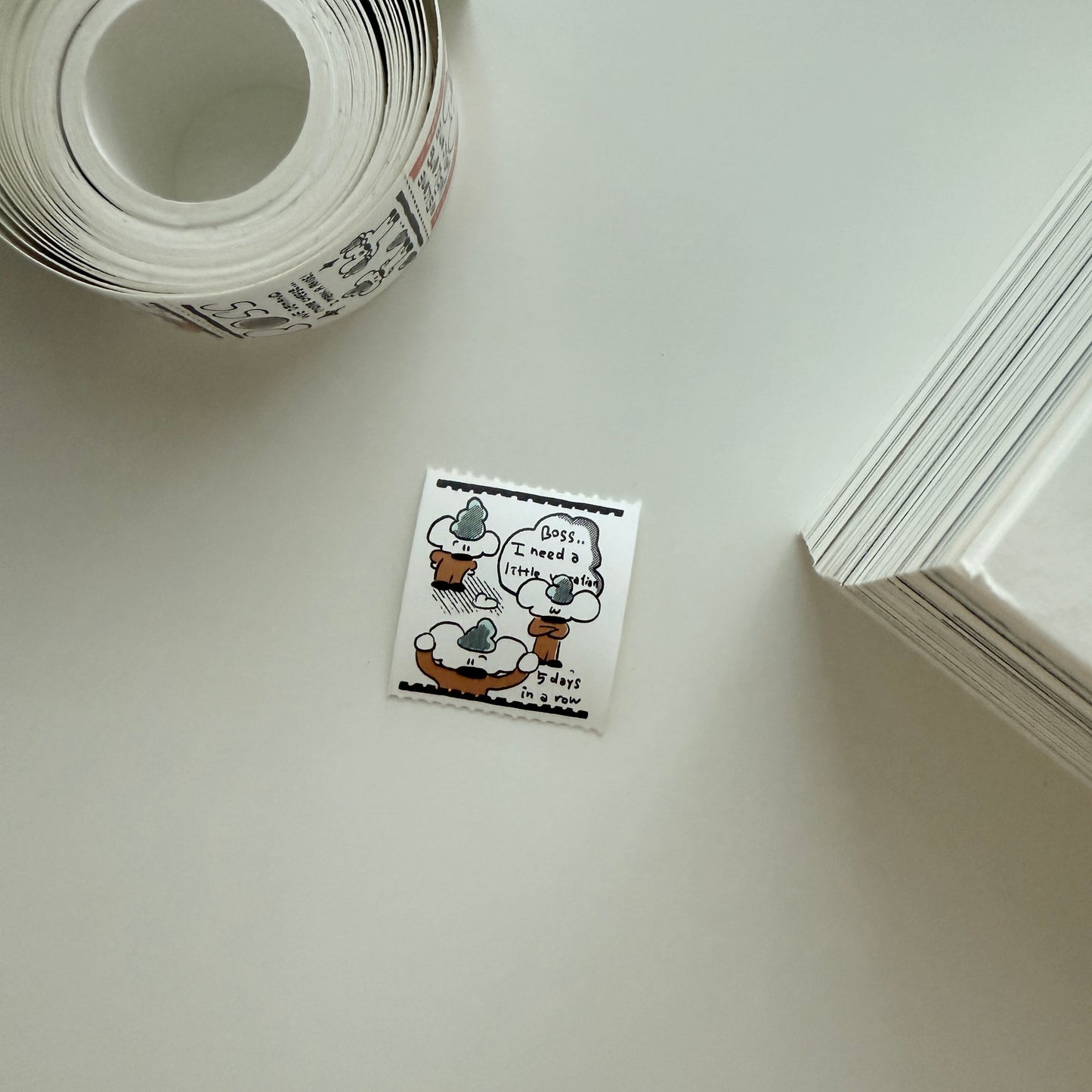 1991w2992 Thank You Ticket Sticker Roll