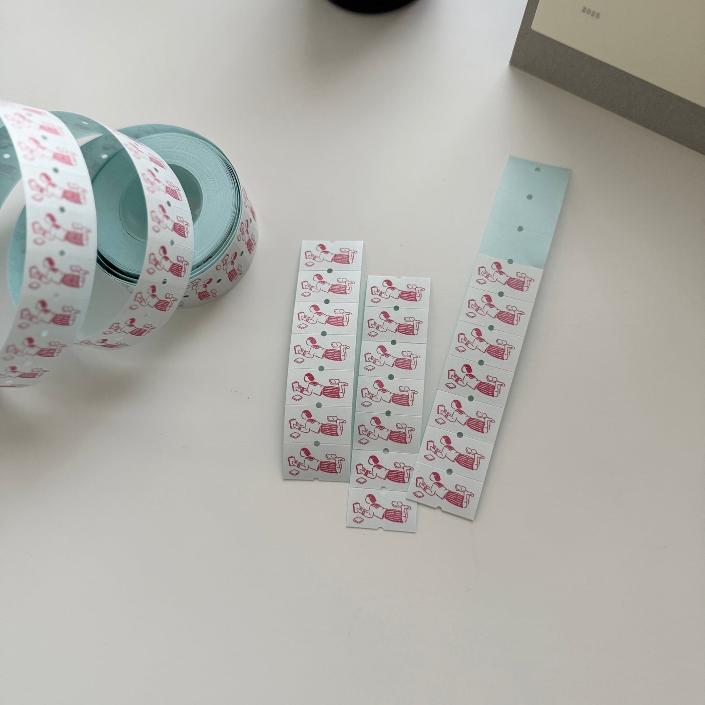 36 Sublo Label Sticker Roll / 4 Designs