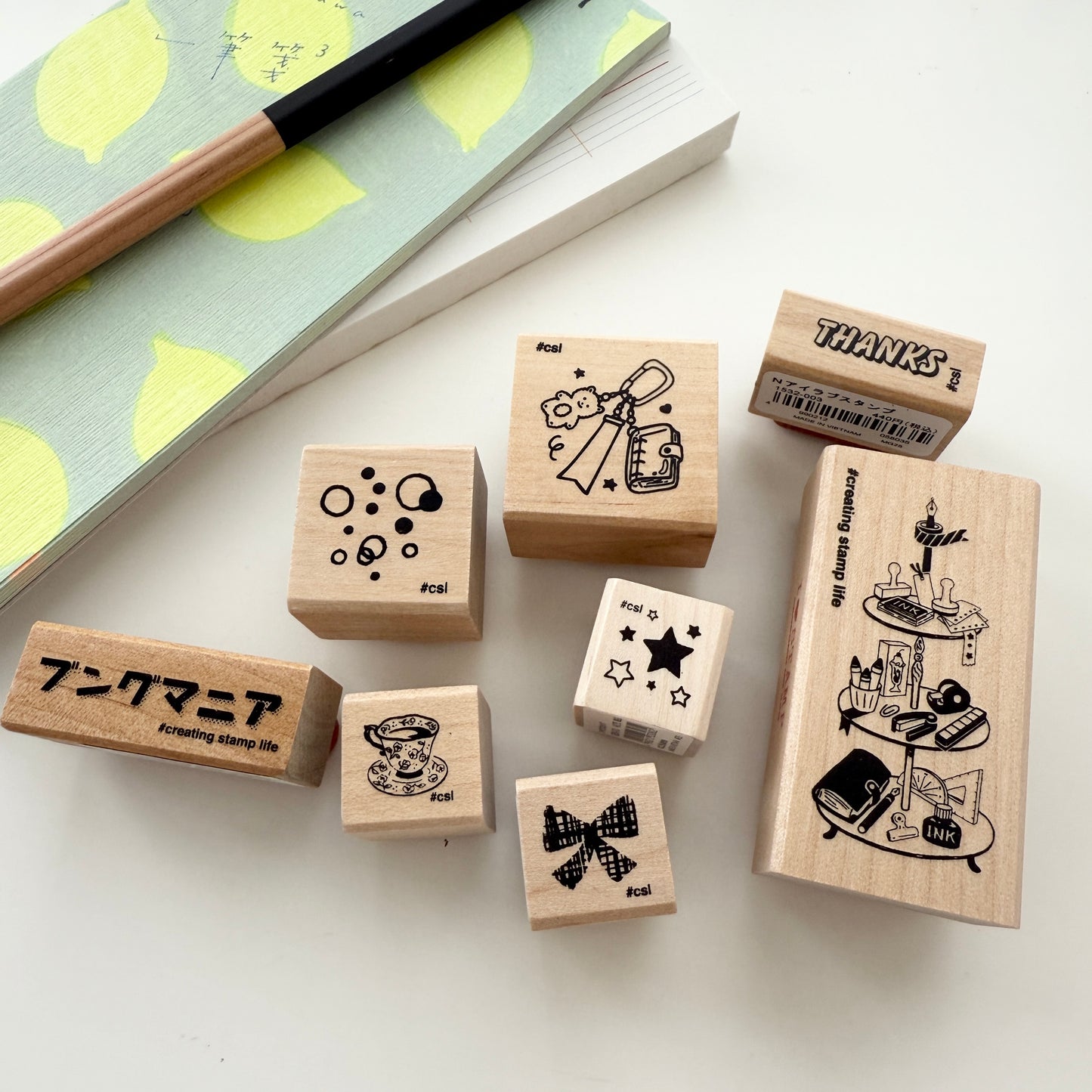 Kodomo No Kao I Love Stamp Series / 8 designs