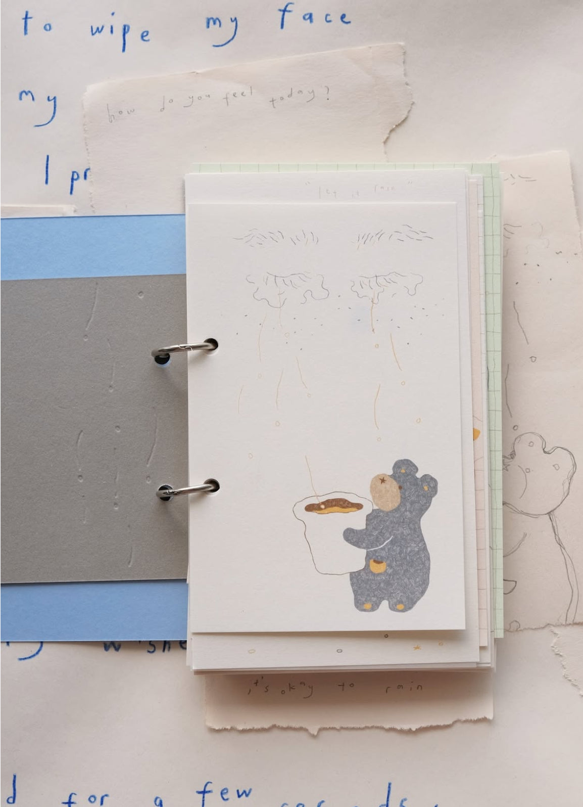 Bighands Rainy Days Mood Book Journal