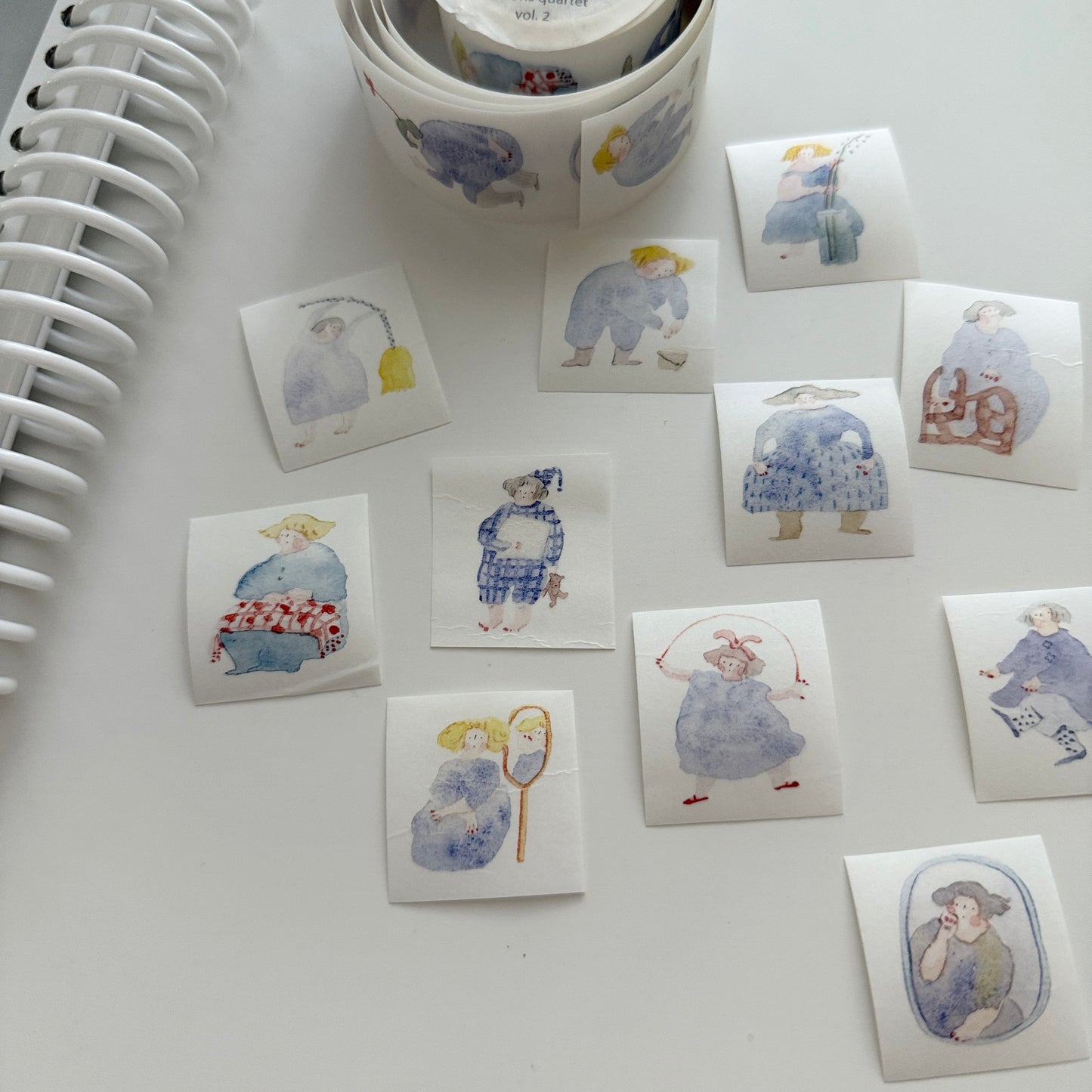 Dodolulu Seasons Quartet (Vol.1 to Vol. 4) | Washi Paper