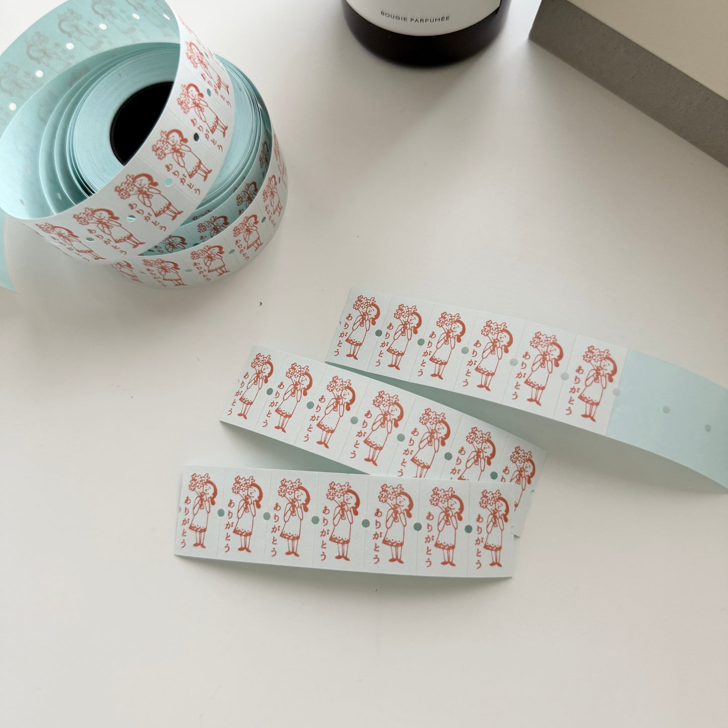 36 Sublo Label Sticker Roll / 4 Designs