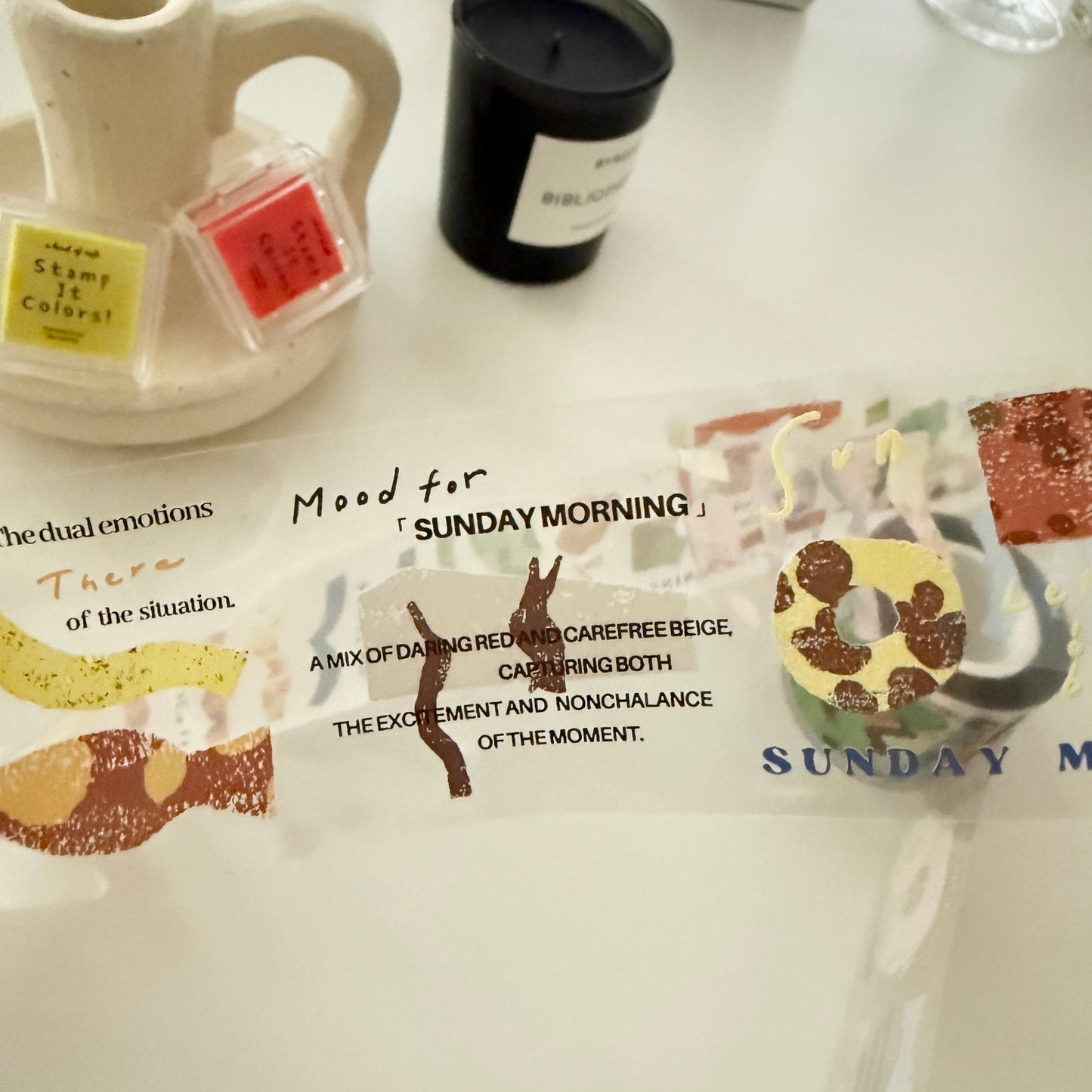 A kind of A kind of café NEW Sunday Morning Stroll PET Tape | Revisit ver.