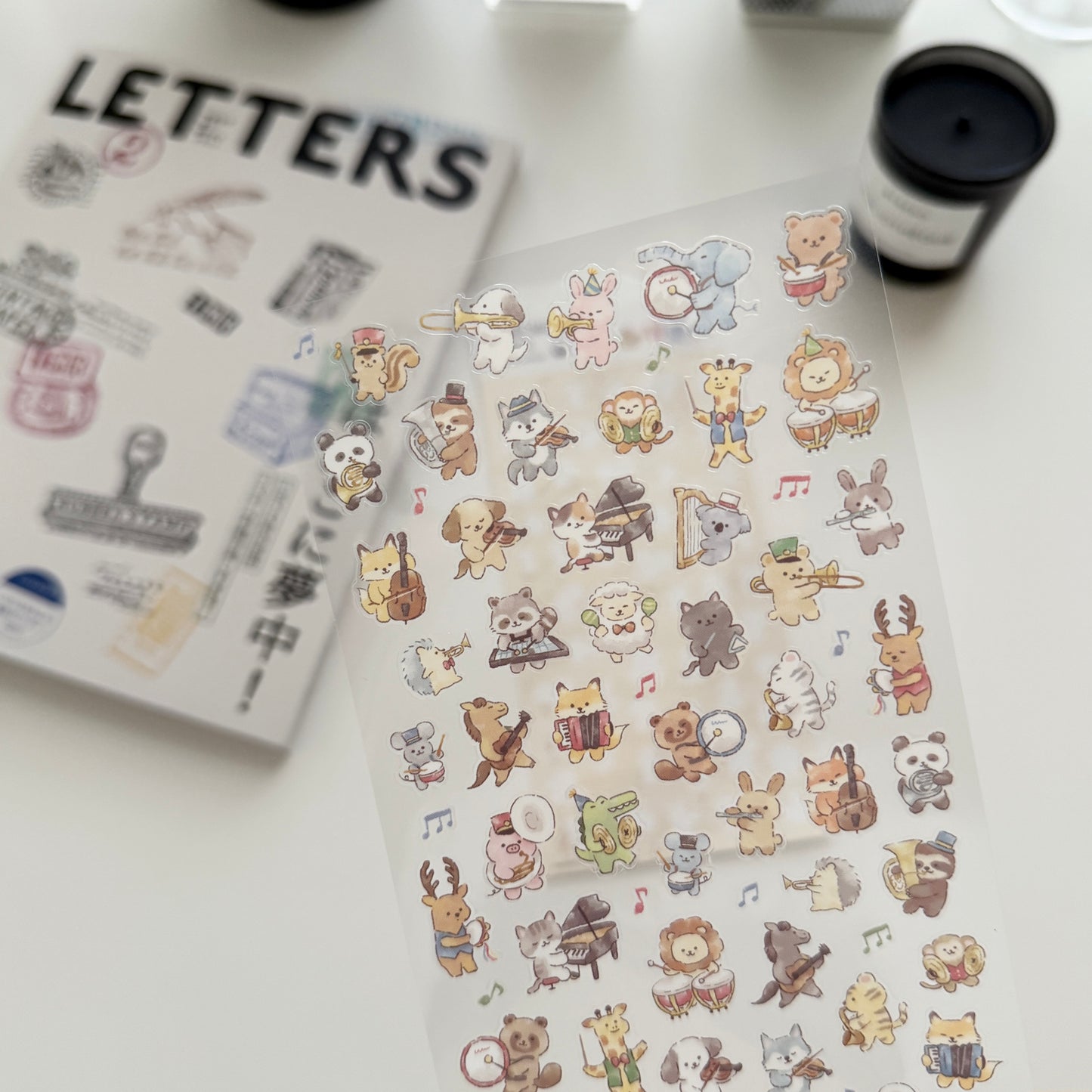 MIND WAVE Seals Sticker Sheet / 3 Designs