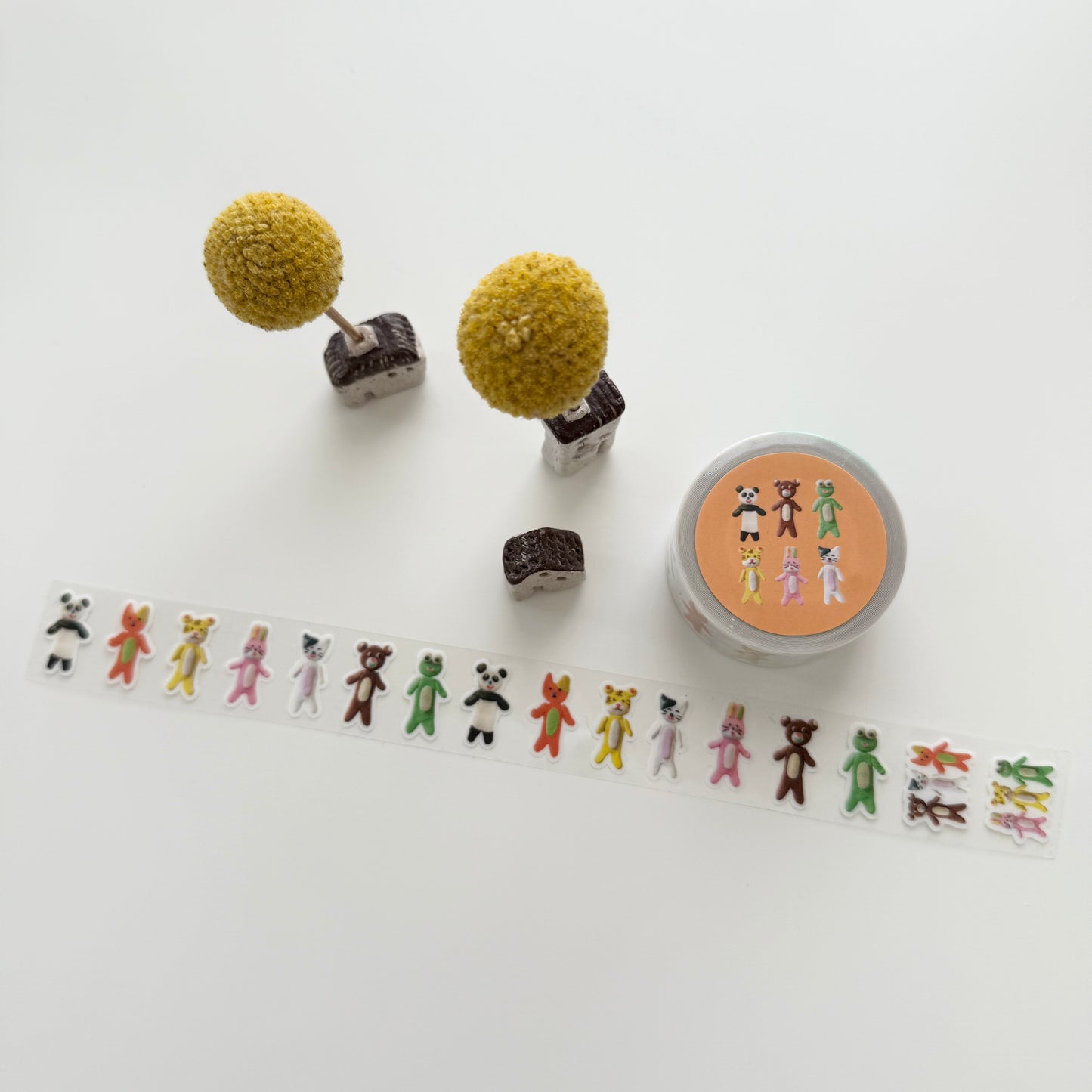 Sosomroom Long Pals Sticker Roll