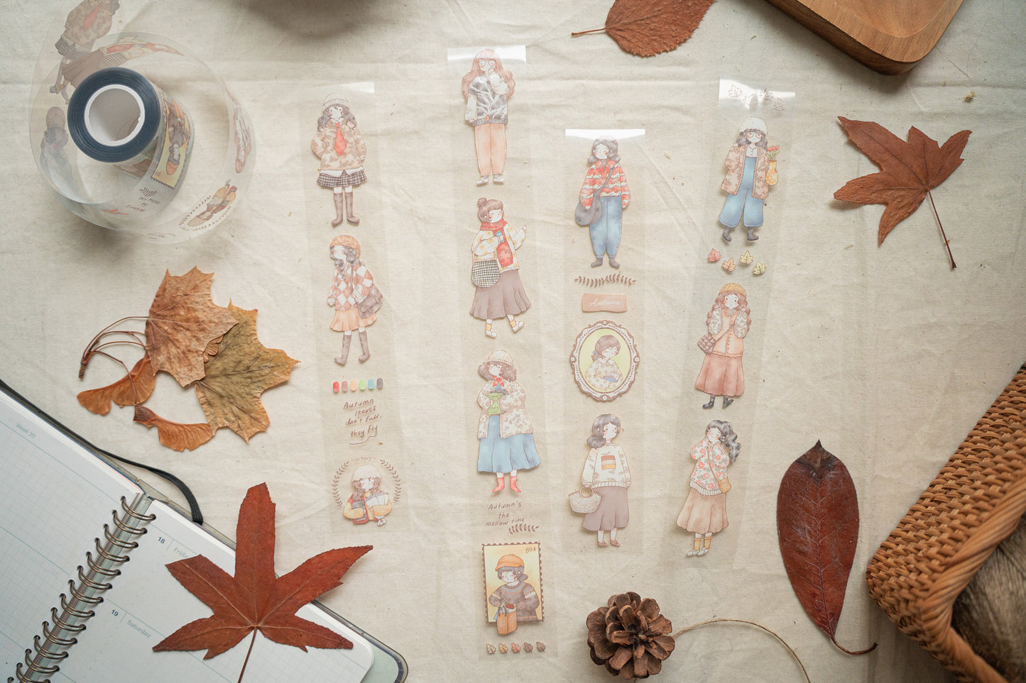 Sho LIttlehappiness NEW Autumn Girl PET Tape