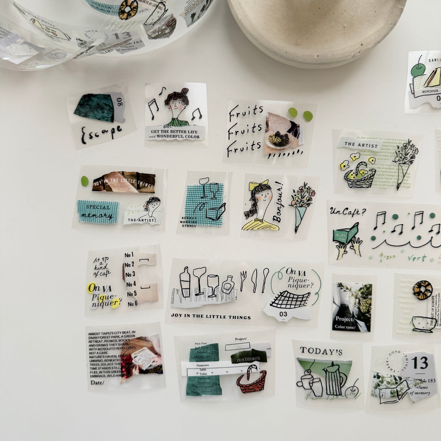A kind of café NEW On Va Pique-niquer? PET Tape | Revisit ver.