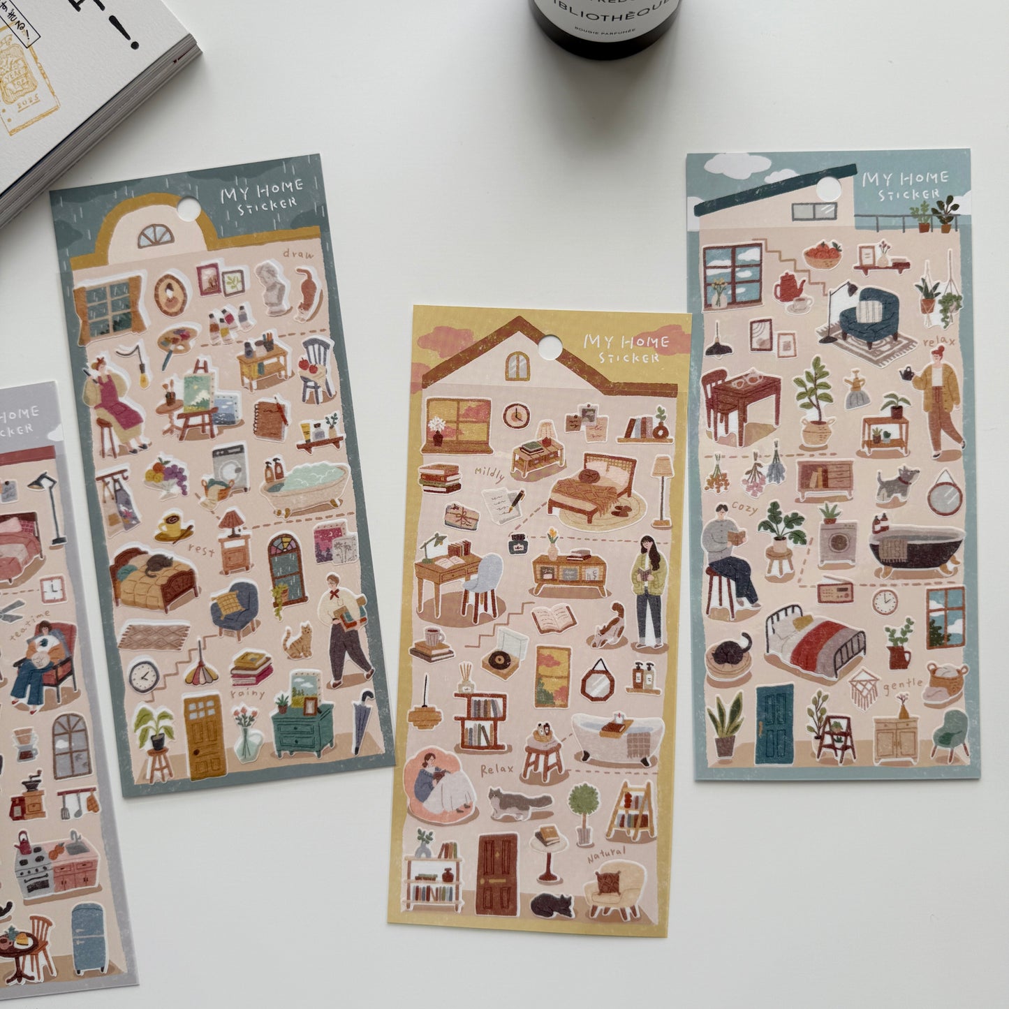 MIND WAVE My Home Series Sticker / 4 Designs