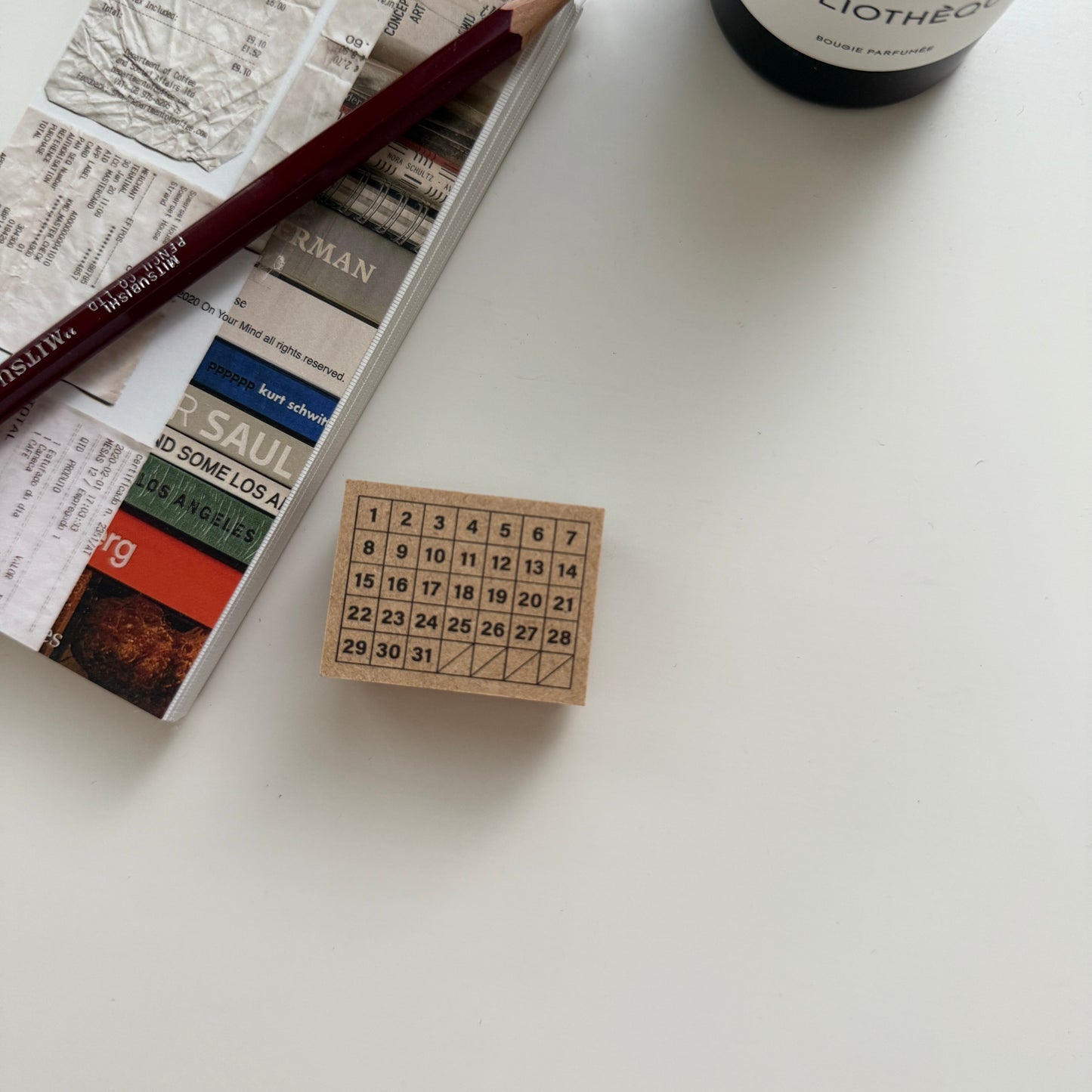 Stamp Marche Monthly Log Stamp