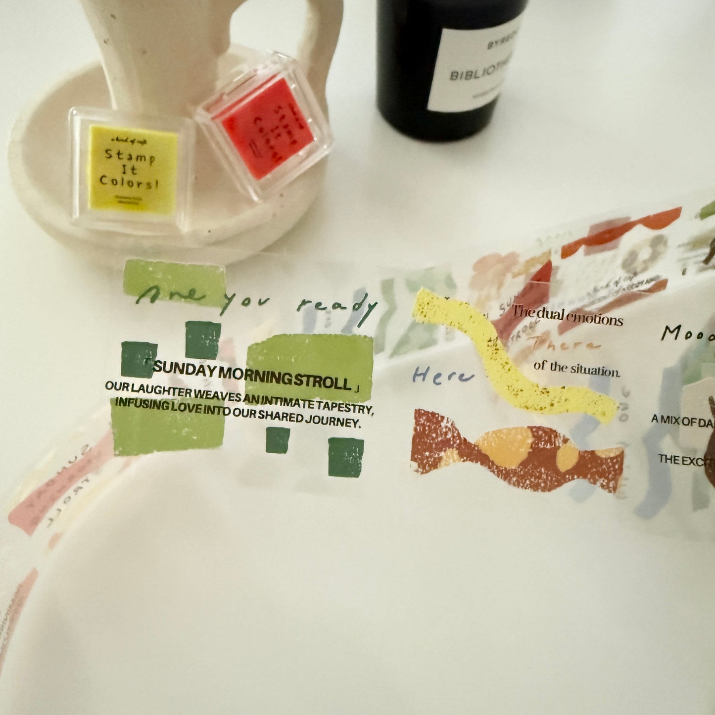 A kind of A kind of café NEW Sunday Morning Stroll PET Tape | Revisit ver.
