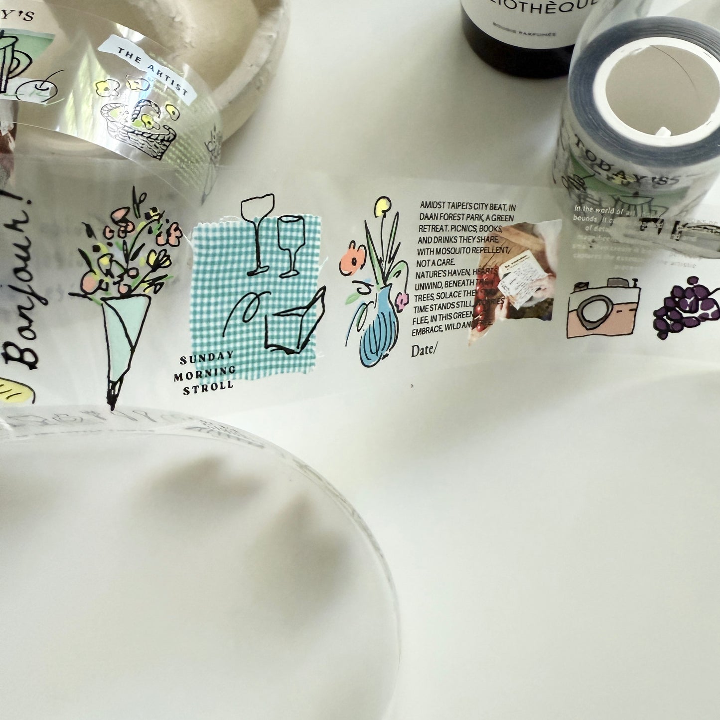 A kind of café NEW On Va Pique-niquer? PET Tape | Revisit ver.