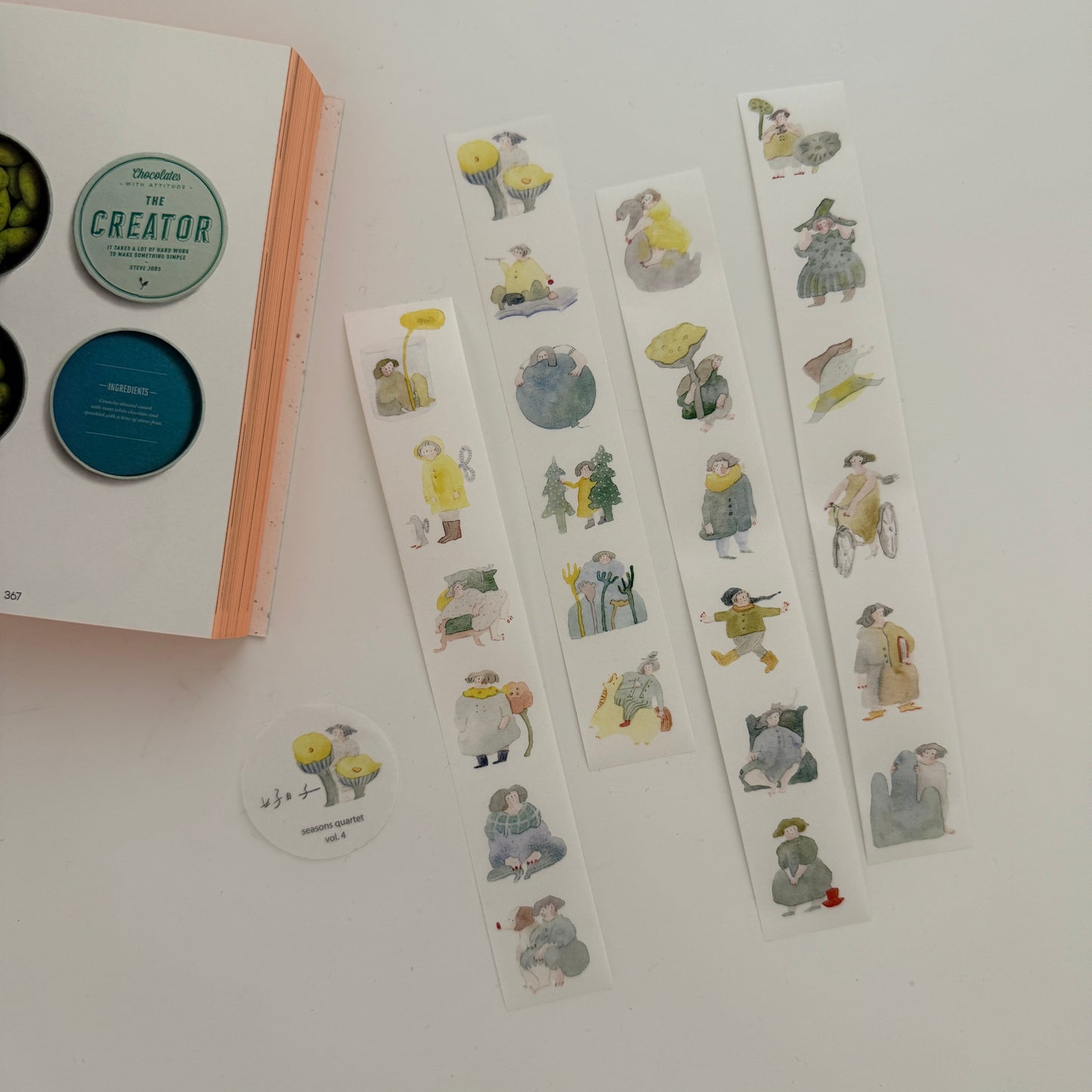 Dodolulu Seasons Quartet (Vol.1 to Vol. 4) | Washi Paper