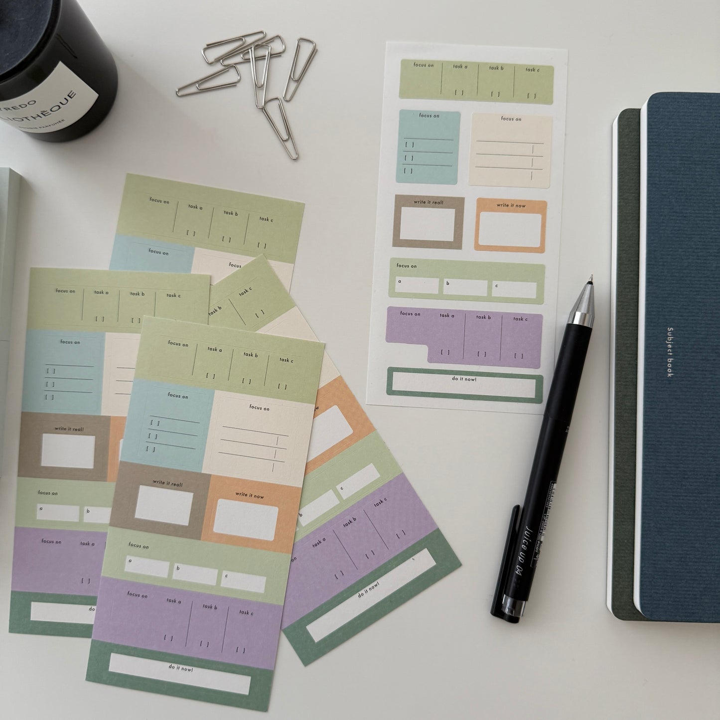 Analogue Keeper 2025 NEW Beginning Sticker Set / 4 Designs