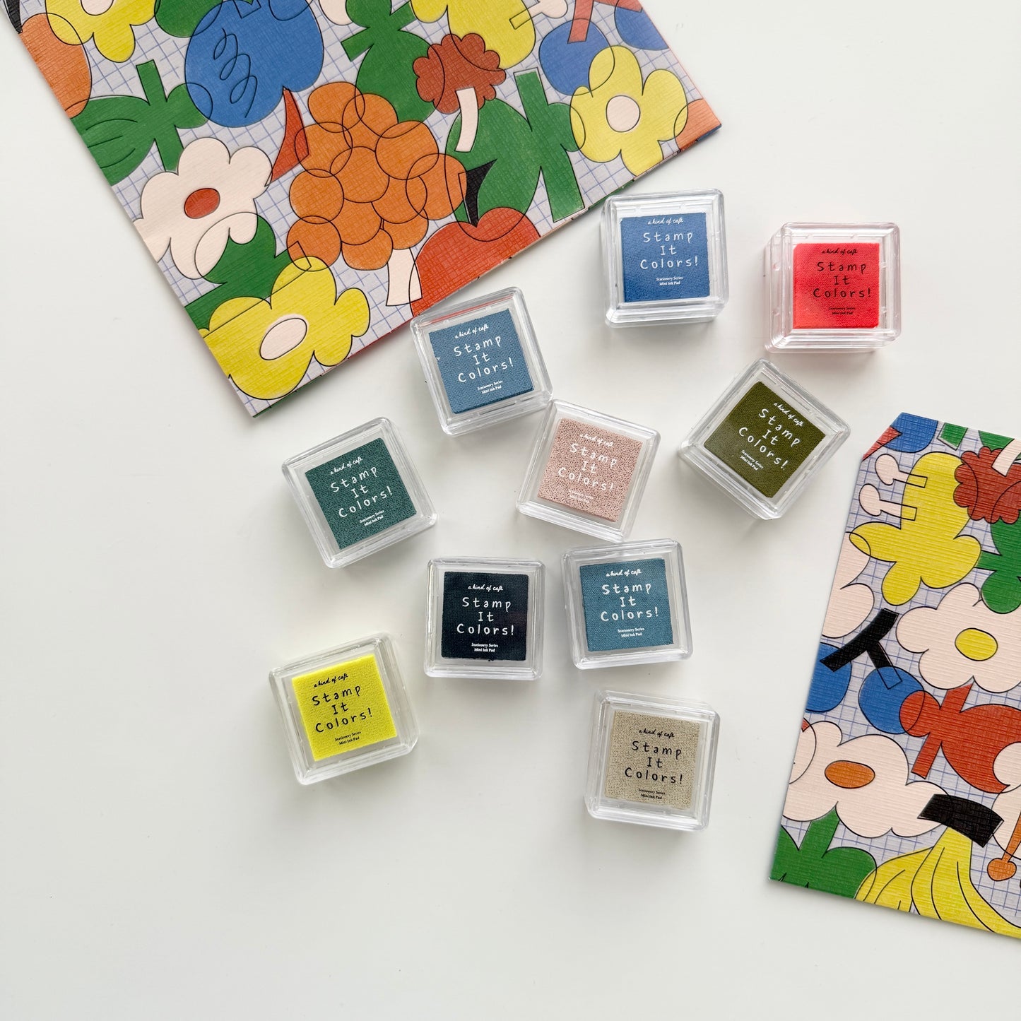 A kind of café 2025 Summer New Color Ink Pads