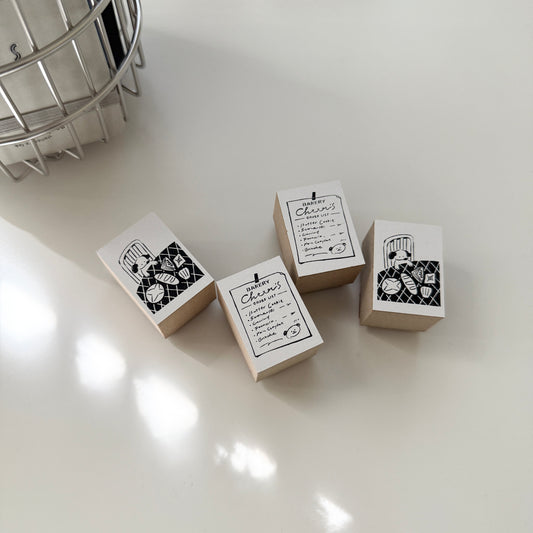 OURS Bakery Series Rubber Stamp / 2 designs