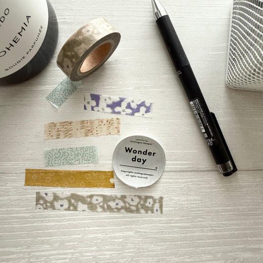 Analogue Keeper Wonder Masking Tape / Day & Night