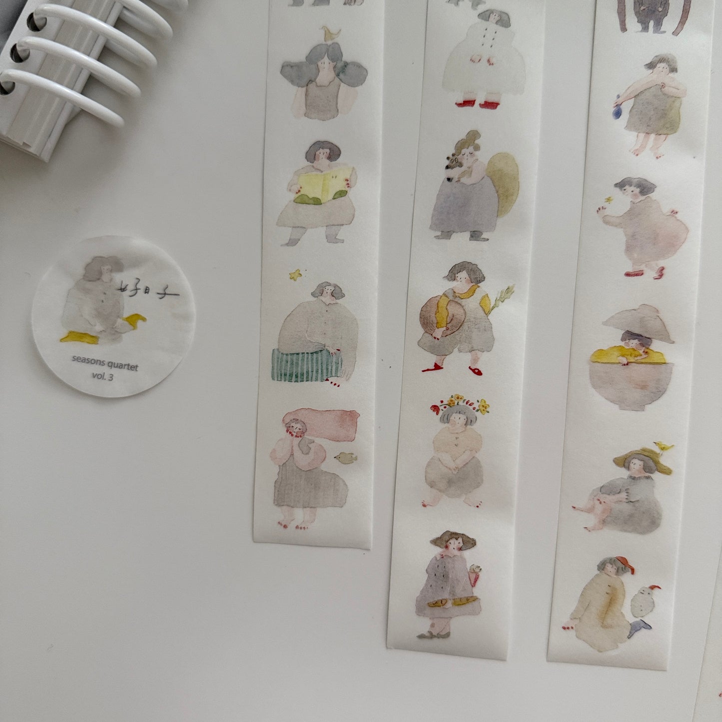 Dodolulu Seasons Quartet (Vol.1 to Vol. 4) | Washi Paper