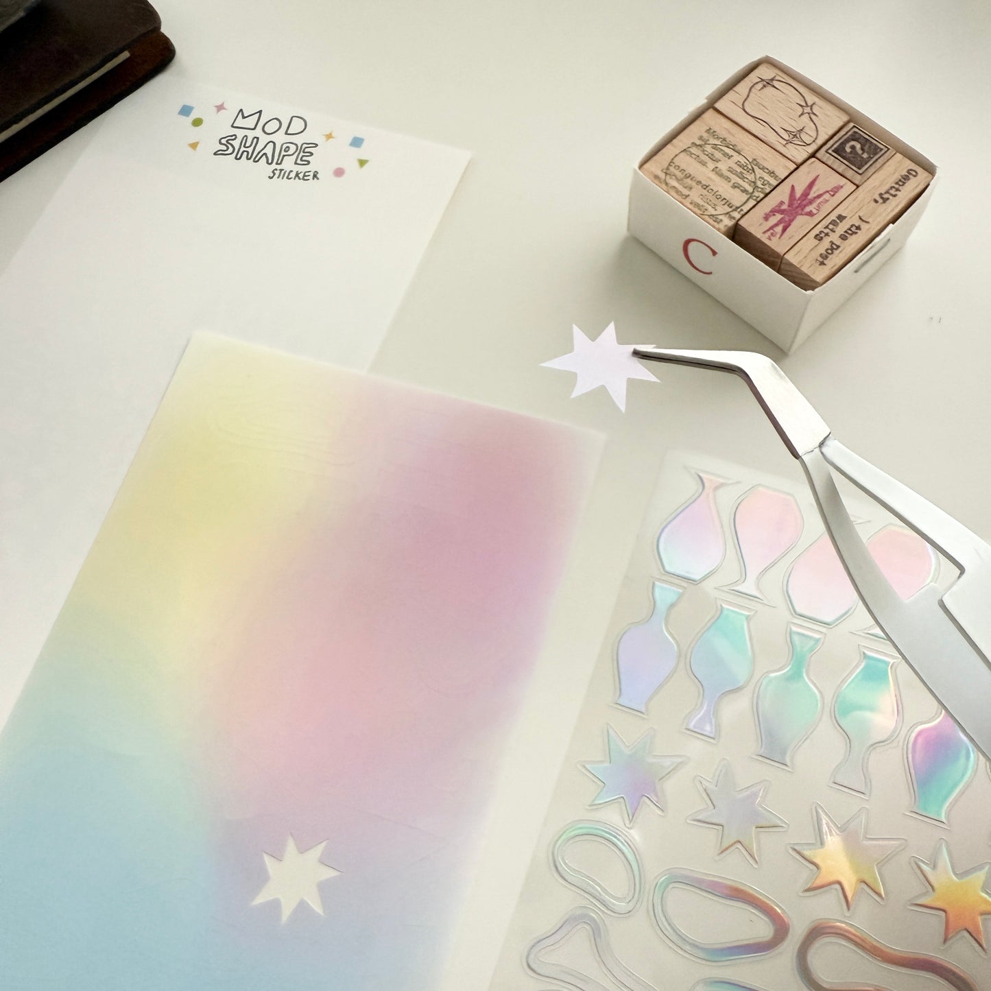 Kurukynki MOD Shape Sticker / 2 Designs