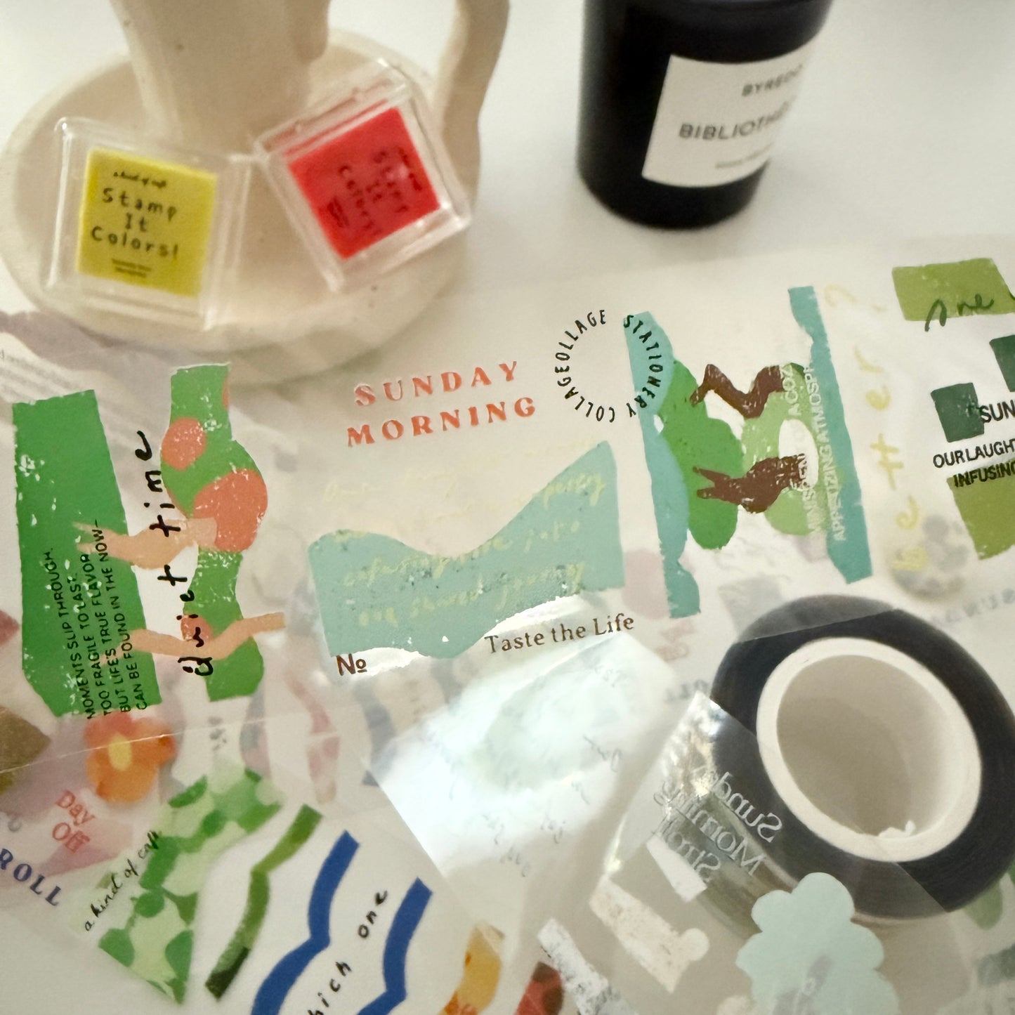 A kind of A kind of café NEW Sunday Morning Stroll PET Tape | Revisit ver.