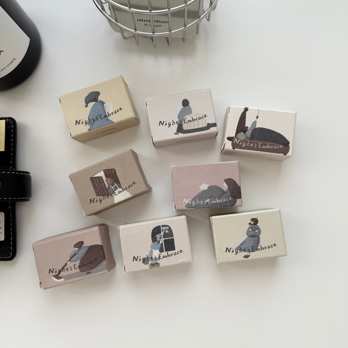 Yamadoro Night's Embrace Series Rubber Stamps / 8 Designs