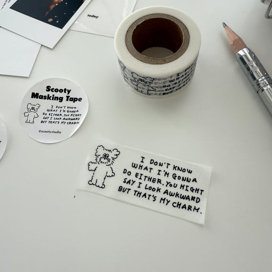 Scooty Studio Big Michael Masking Tape